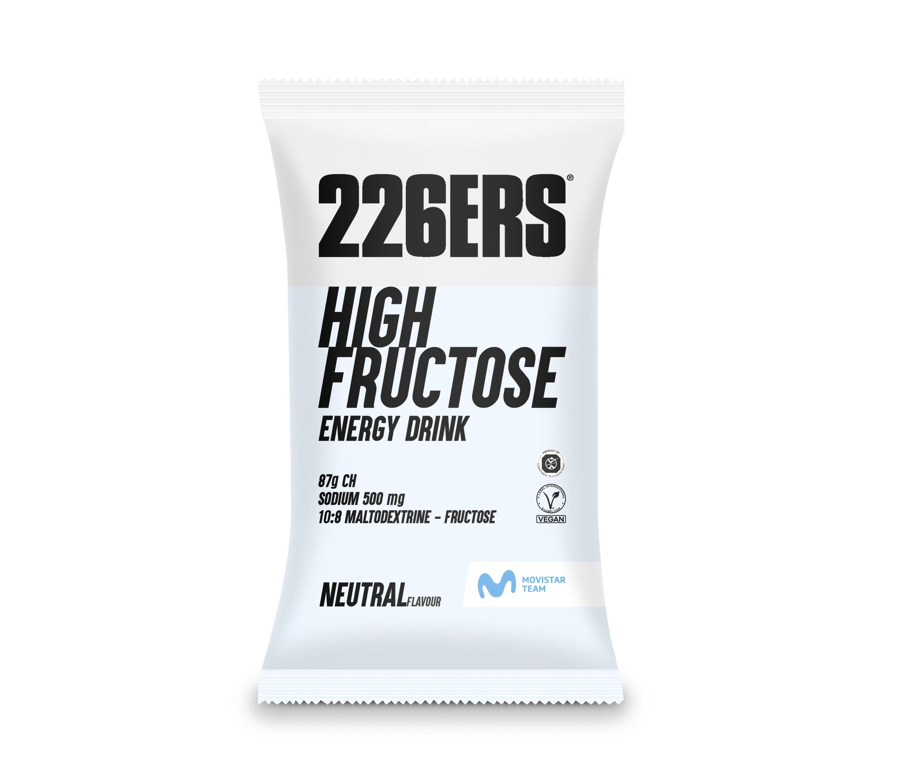 226ERS Bebida energética monodose com elevado teor de frutose neutra 226ERS