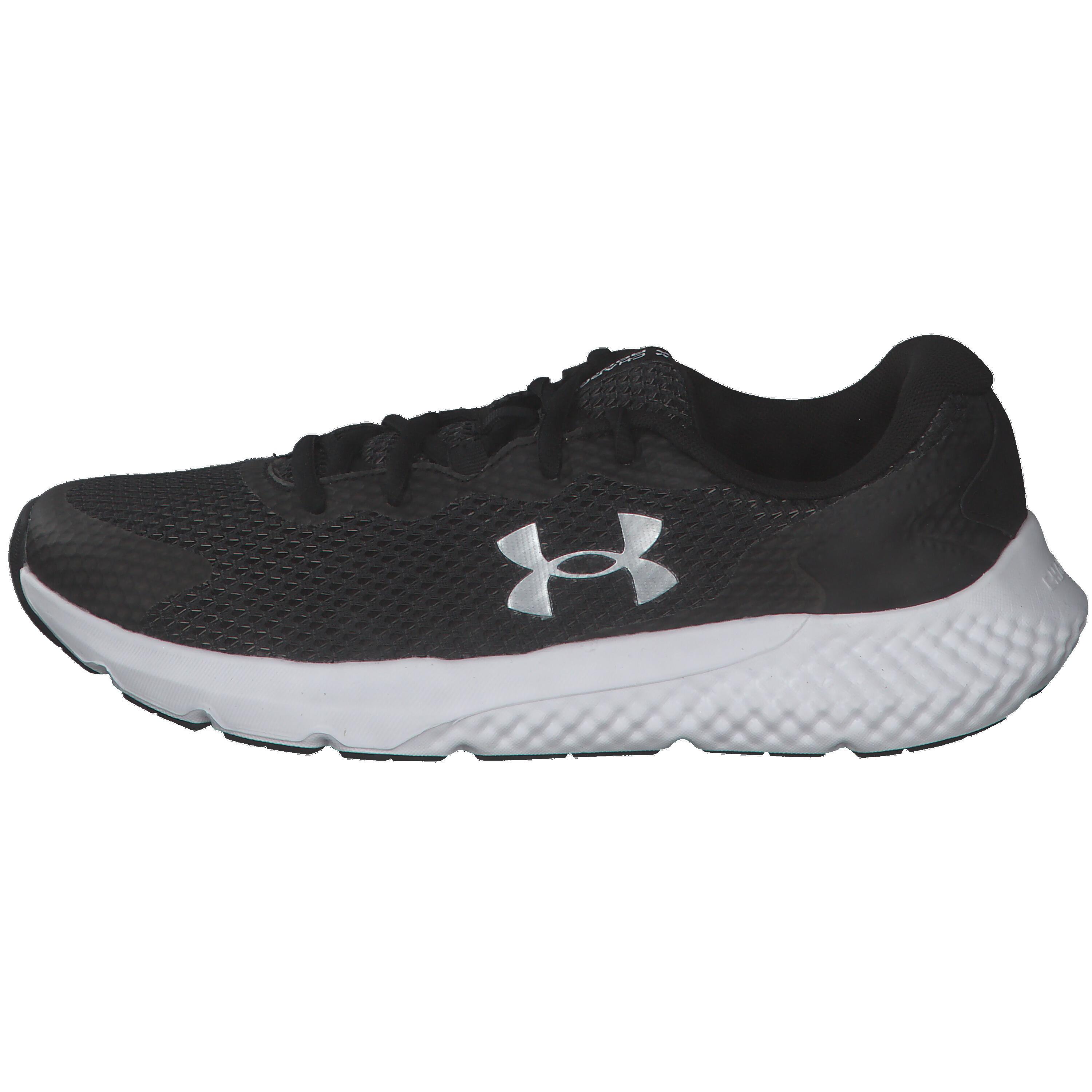 Zapatillas Running Mujer Under Armour Charged Rogue Negras/Blancas 2/7
