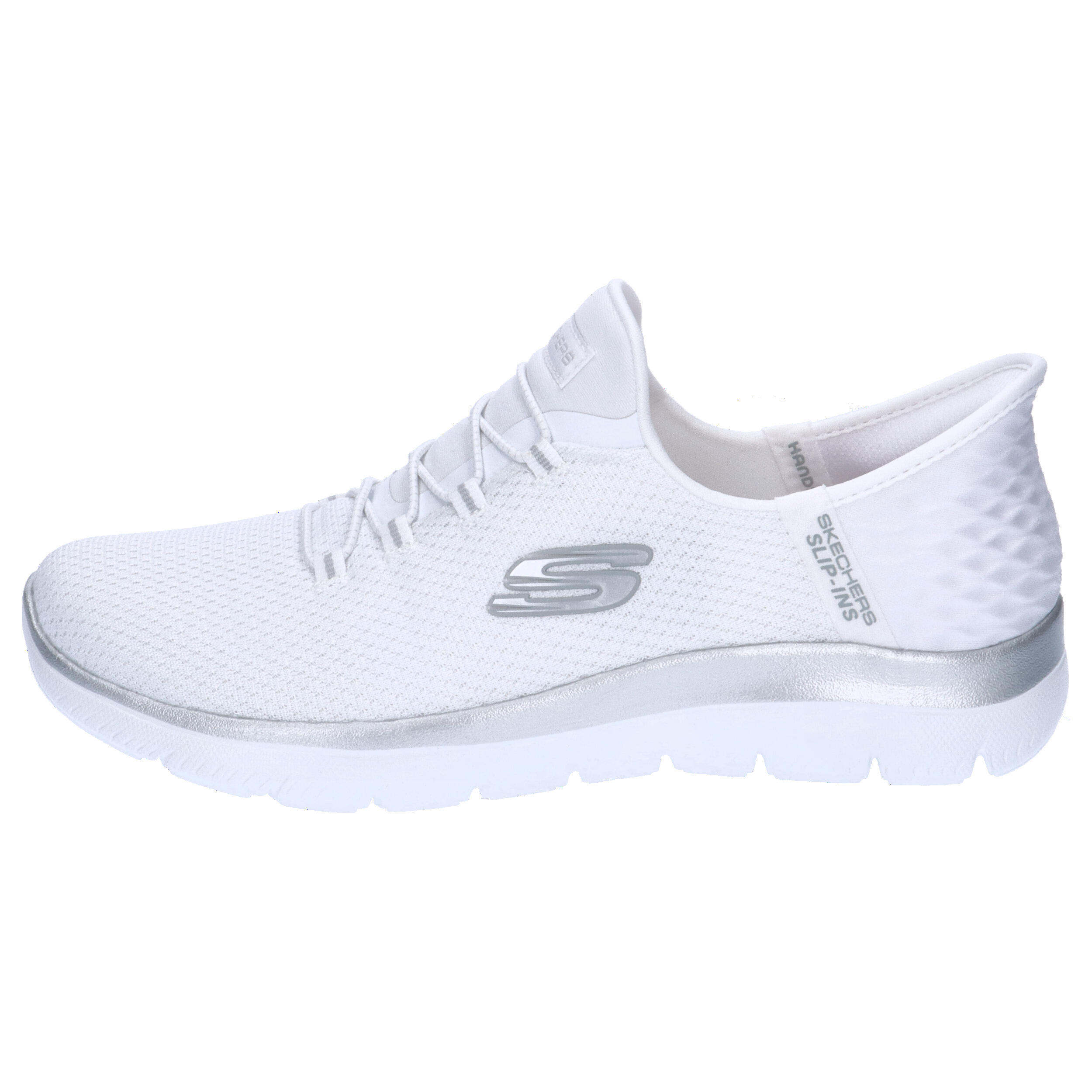 Buty SKECHERS SLIP-INS  SUMMITS - DIAMOND DREAM Biały 10/15