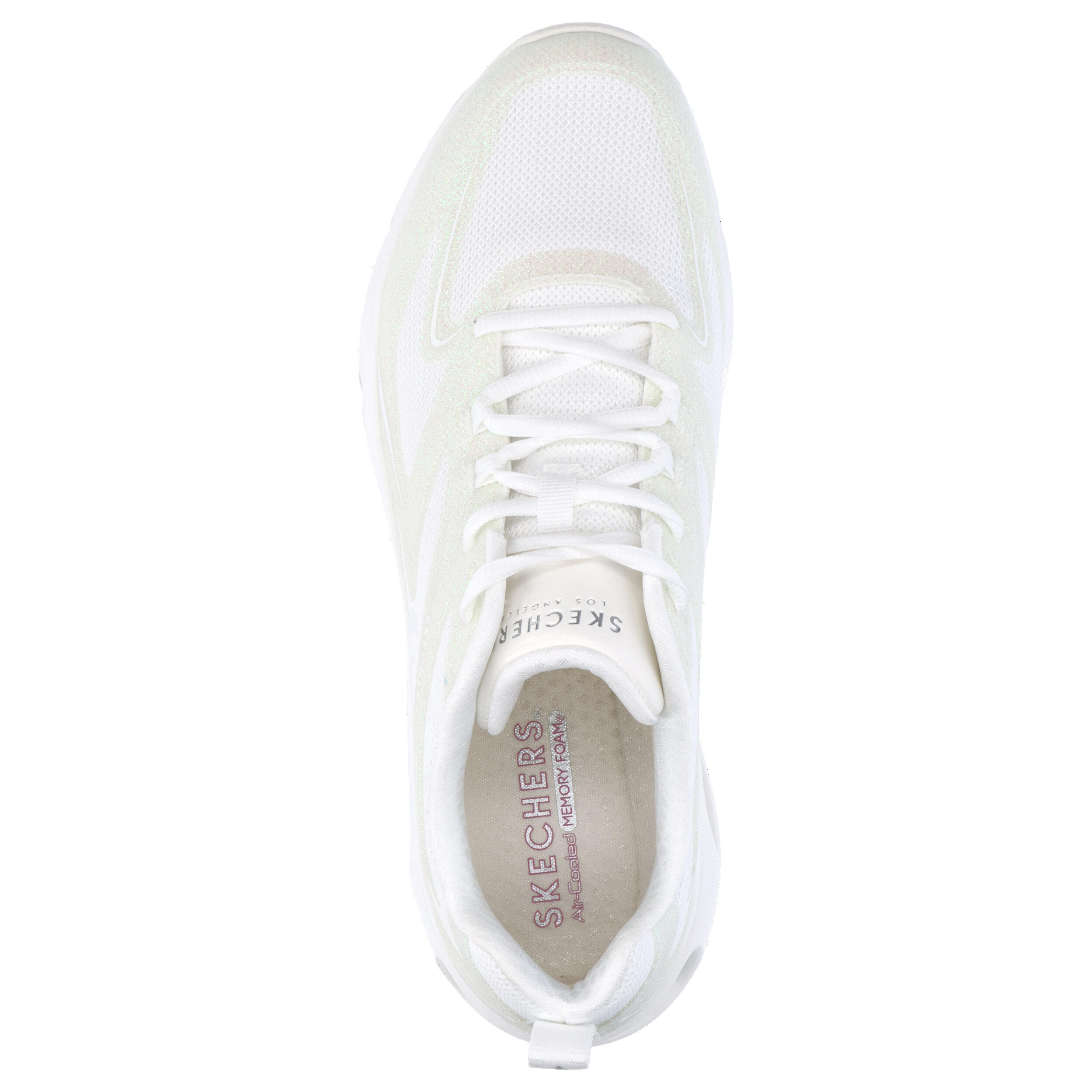 Scarpe Donna Skechers Tresair Uno Glitairy bianco 5/15