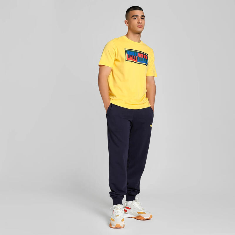 Pantaloni De Alergare Drumeții În Natură Puma Essentials 2 Logo Bărbați