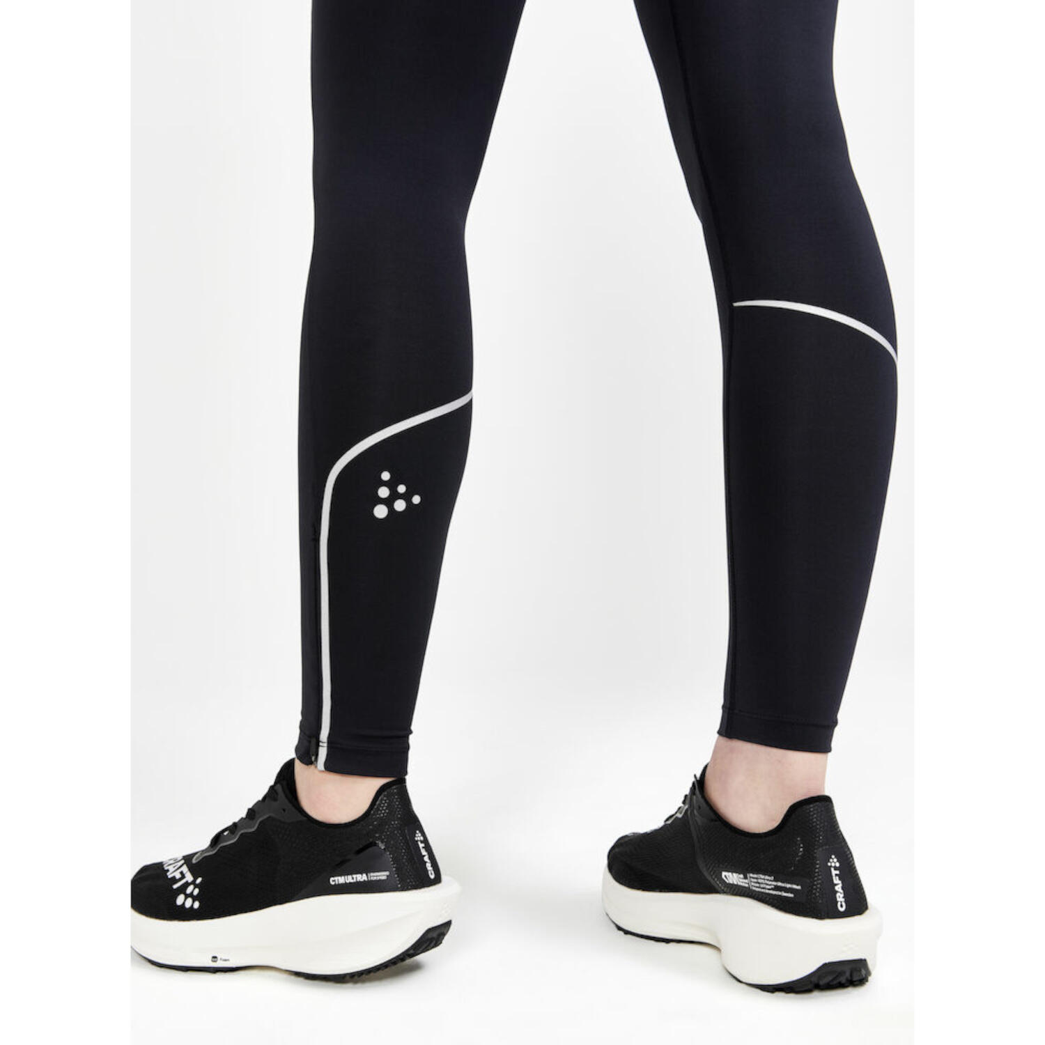 Craft ADV Essence Run Tight Zwart Dames 9/11