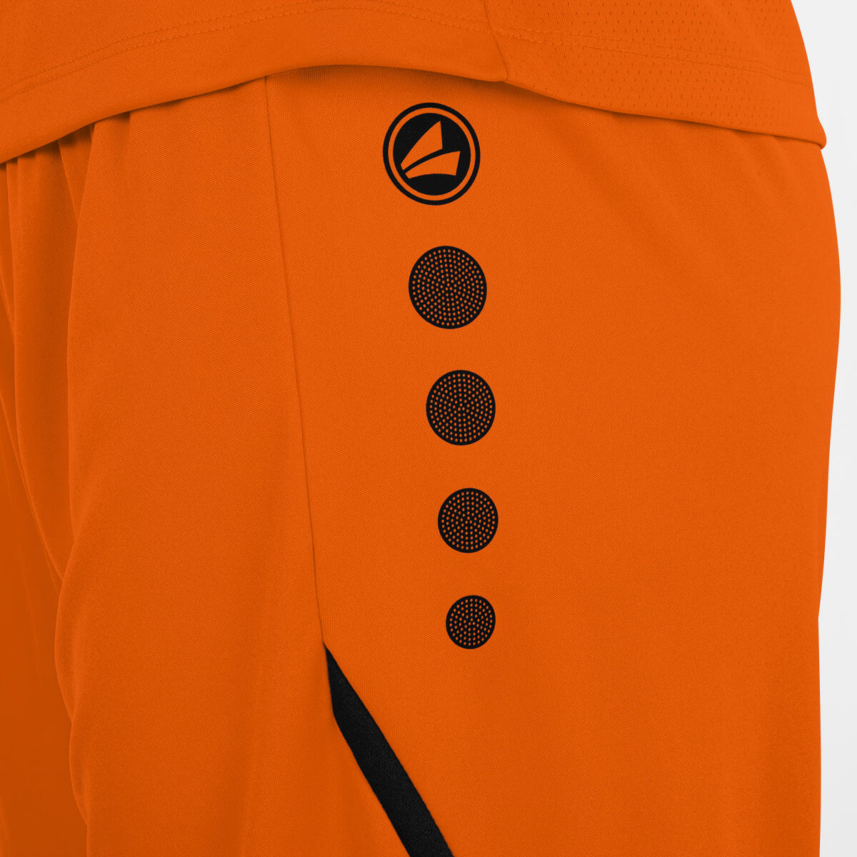 Short Challenge Femme Jako - Orange Fluo / Noir 6/7