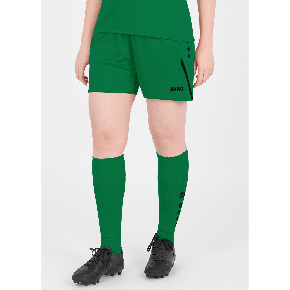Short Jako Challenge Femmes - Vert Sport / Noir 3/7