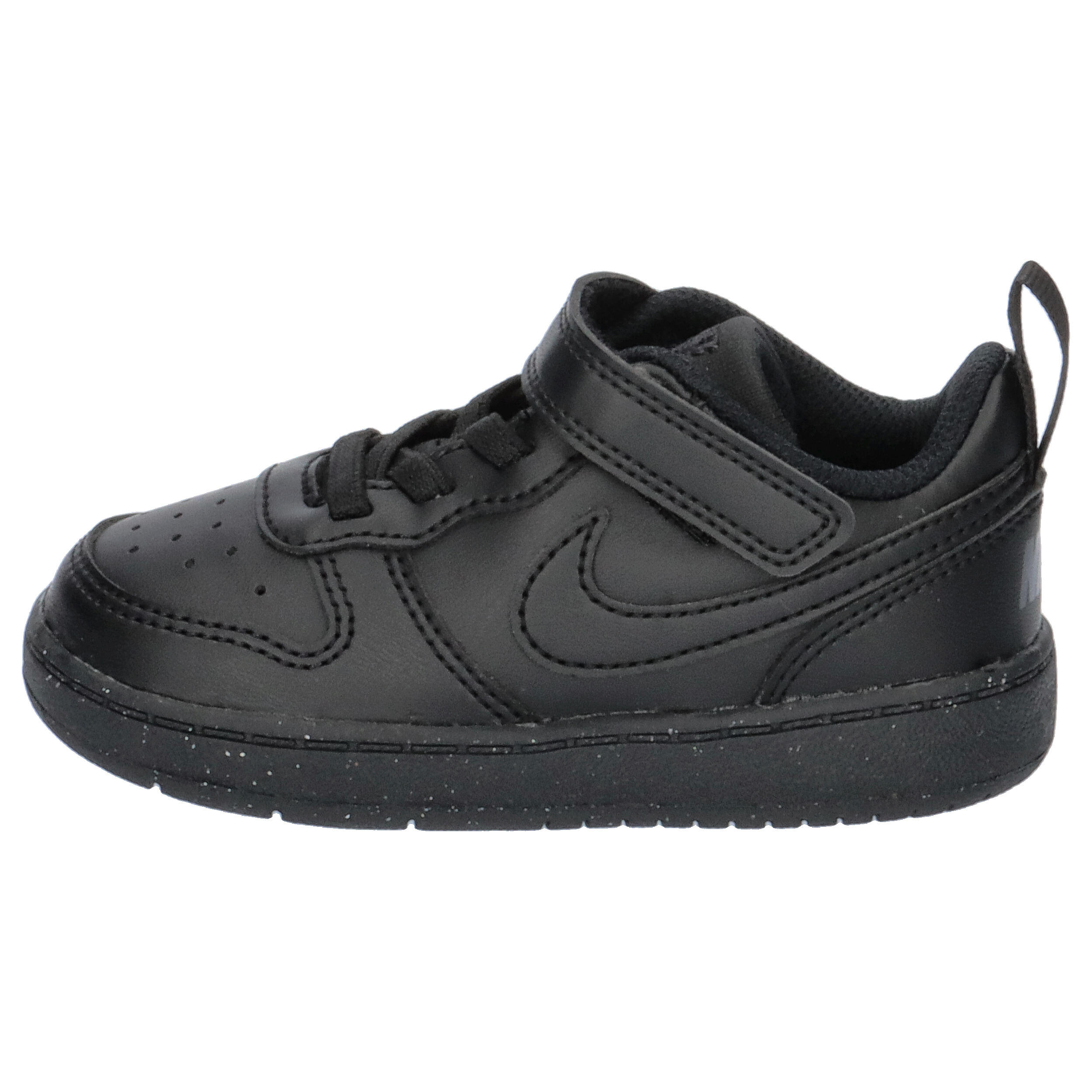 Baskets Nike Modèle Court Borough Low Recra Couleur Noir 2/7