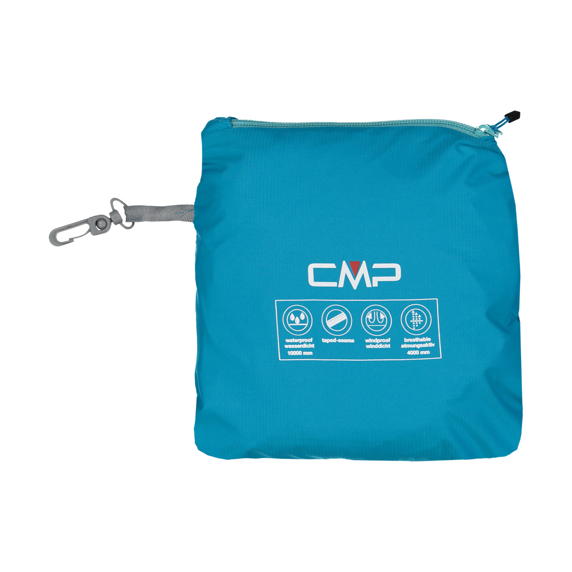 Women's waterproof hooded jacket with ventilation CMP 4/4