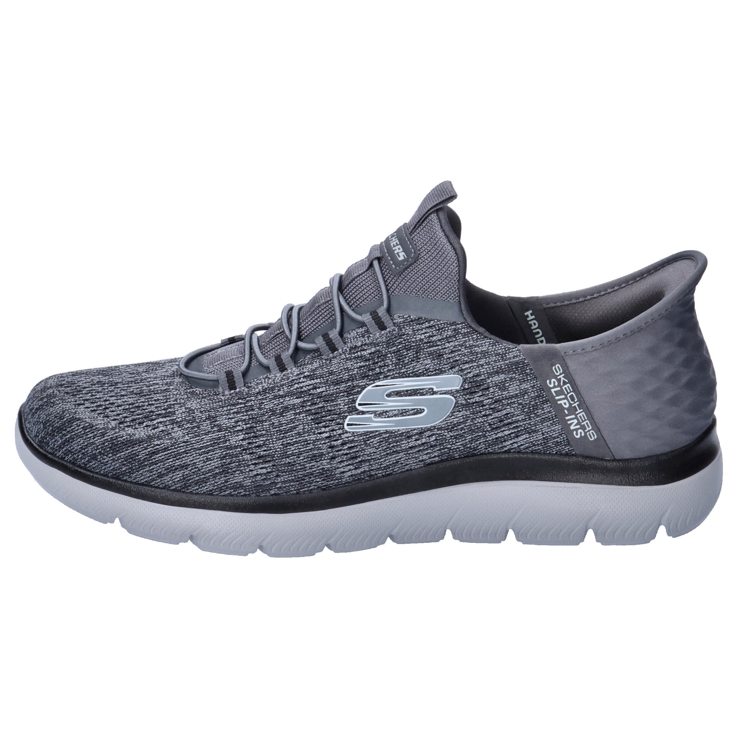 Sapatilhas Homem Skechers Slipins Summits Key Pace Cinzento 10/10