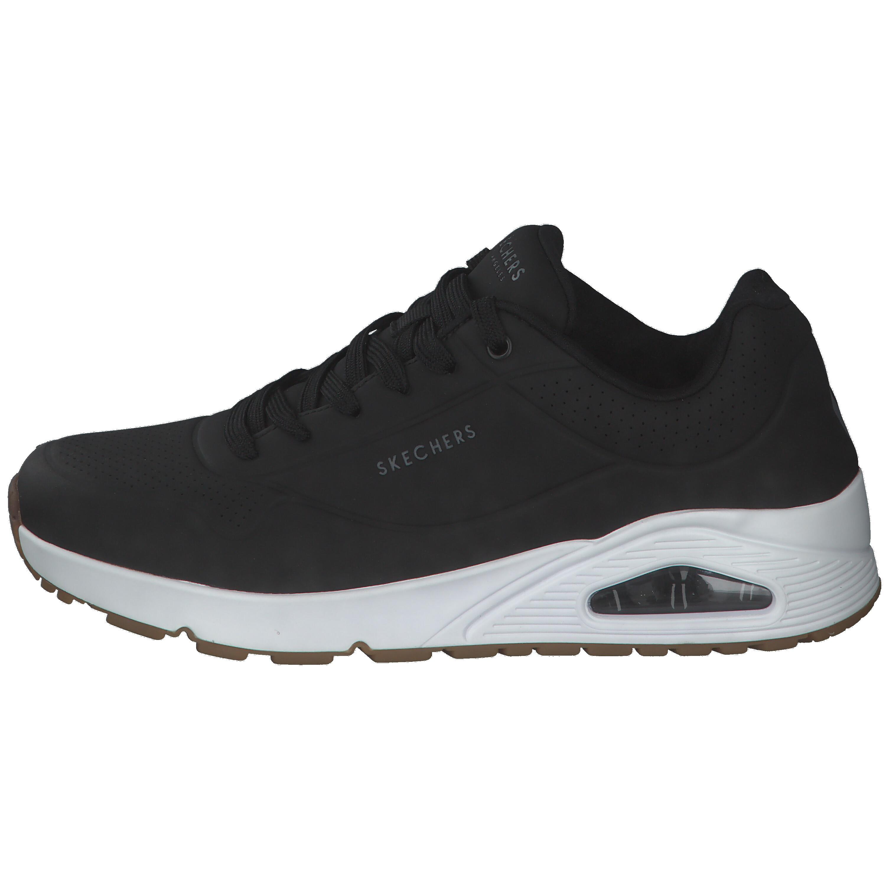 SKECHERS Hombre UNO STAND ON AIR Sneakers Negro 10/15