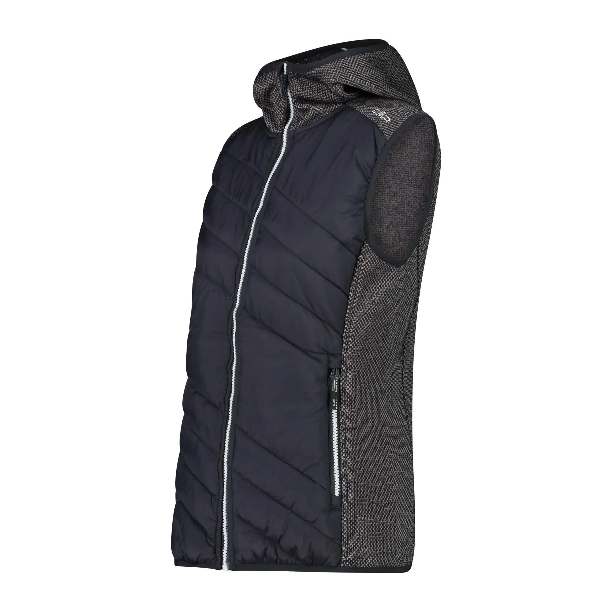 Gilet hybride à capuche femme CMP 3/5