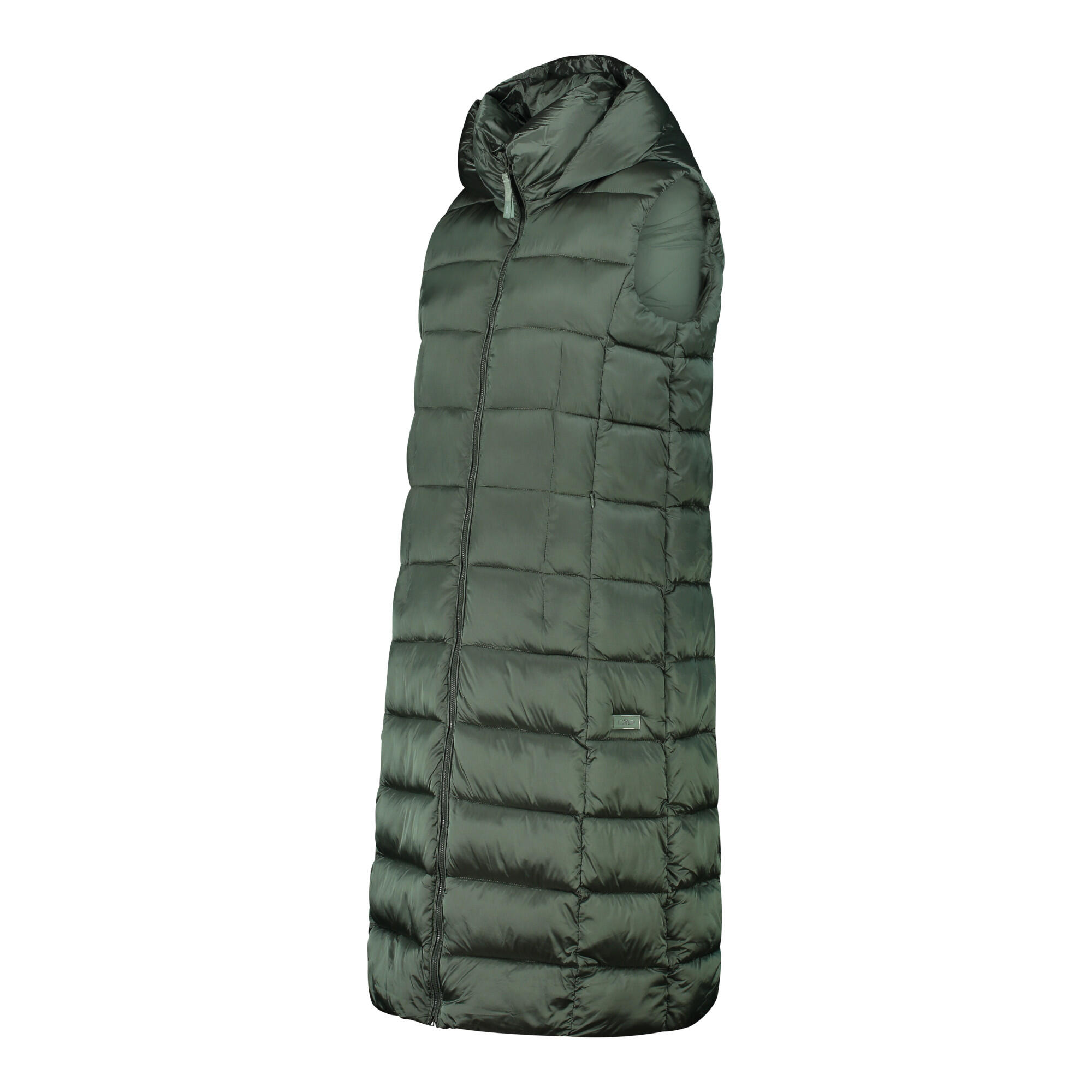 Doudoune à capuche long sans manches femme CMP 3/5