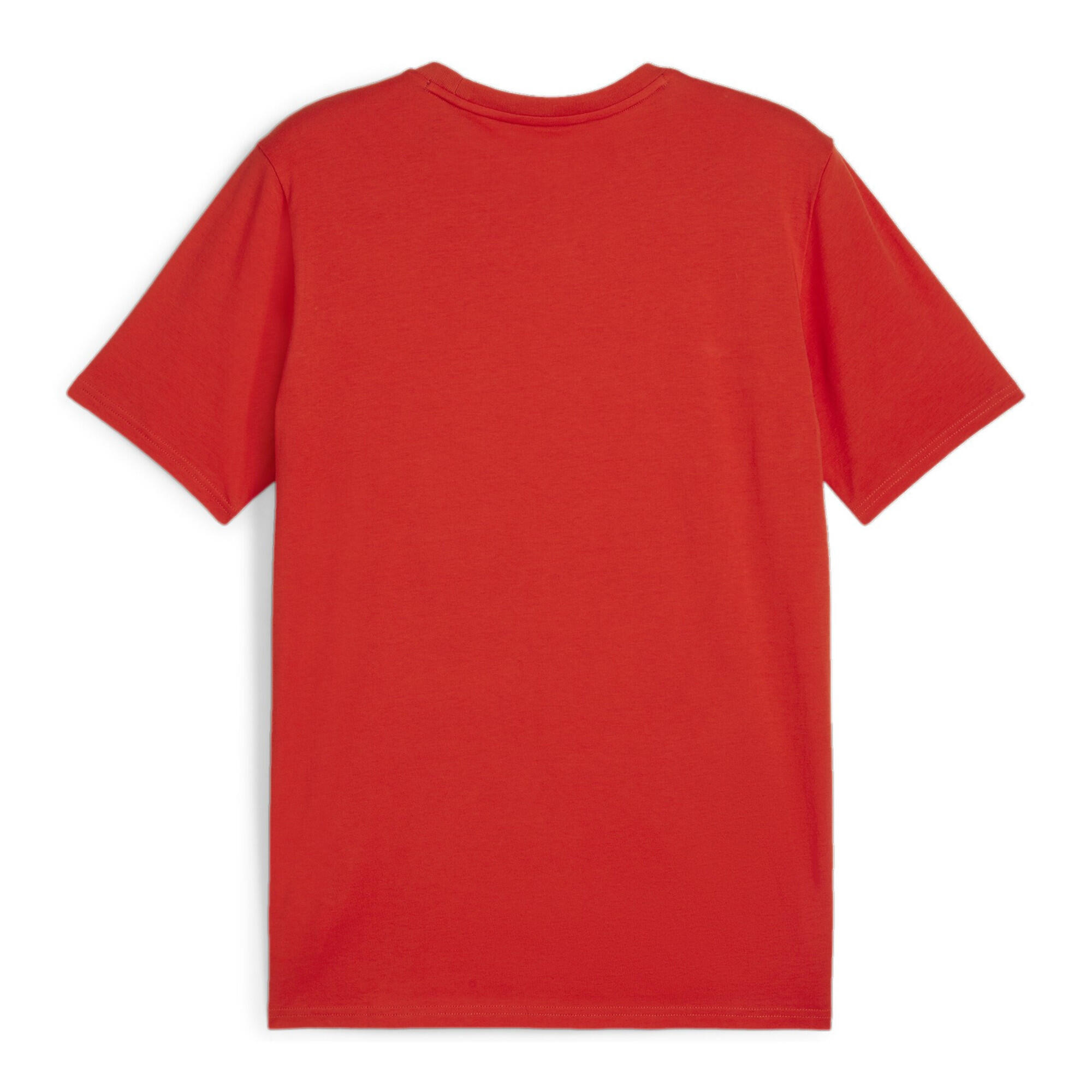 Heren Team Doel Casuals Tshirt (Rood) 8/8