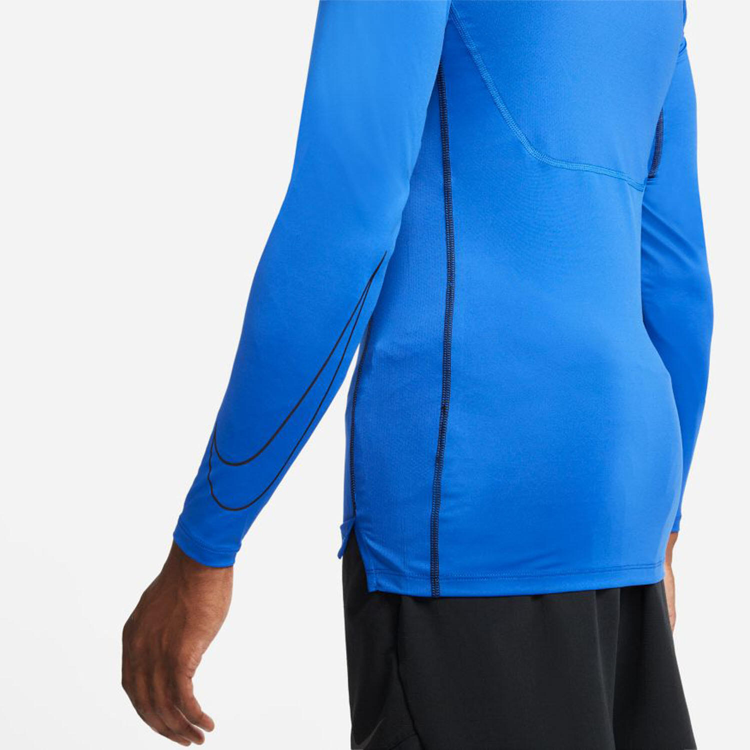 Maglia a Maniche Lunghe Nike per Uomo in Game Royal/Nero 3/5