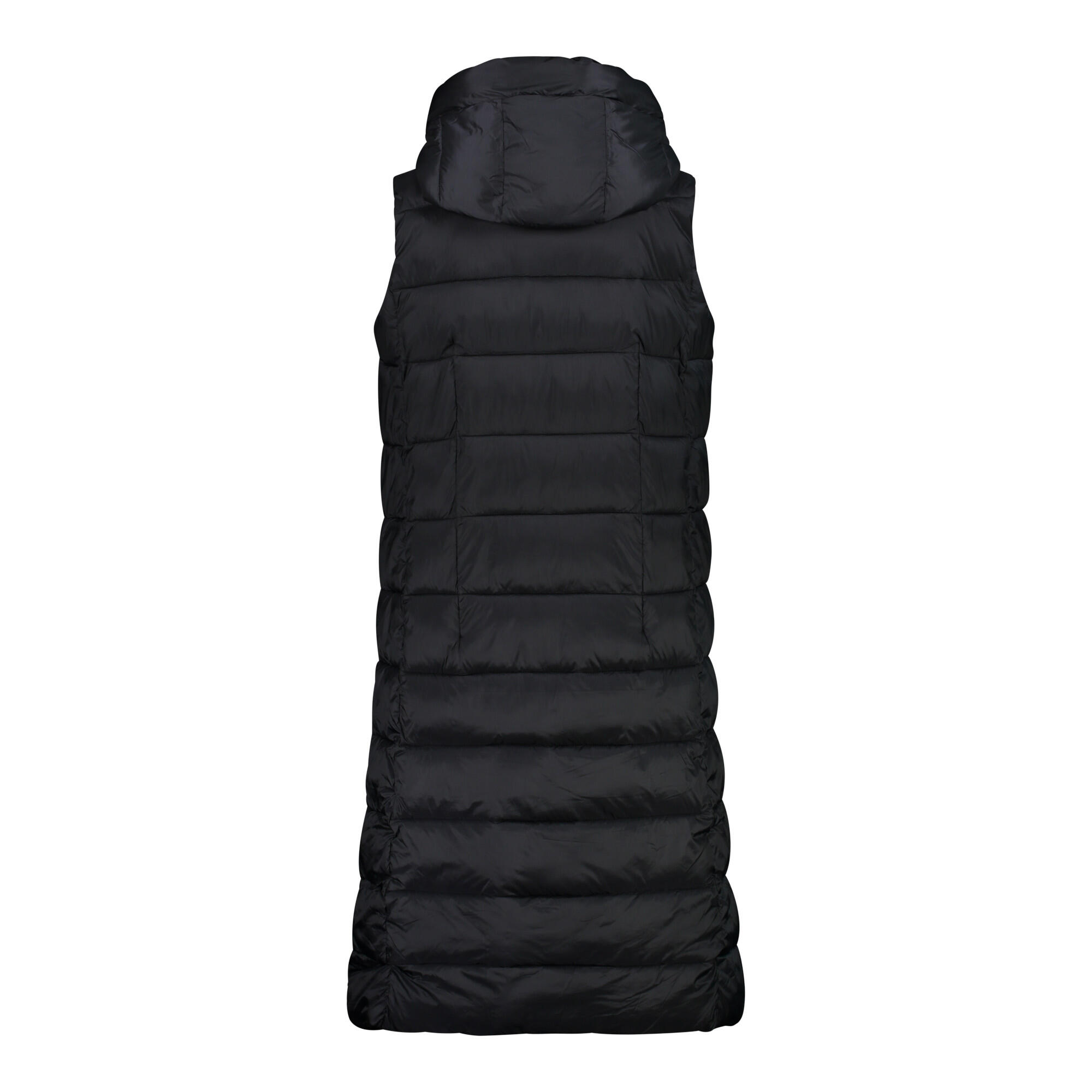 Doudoune à capuche long sans manches femme CMP 2/6