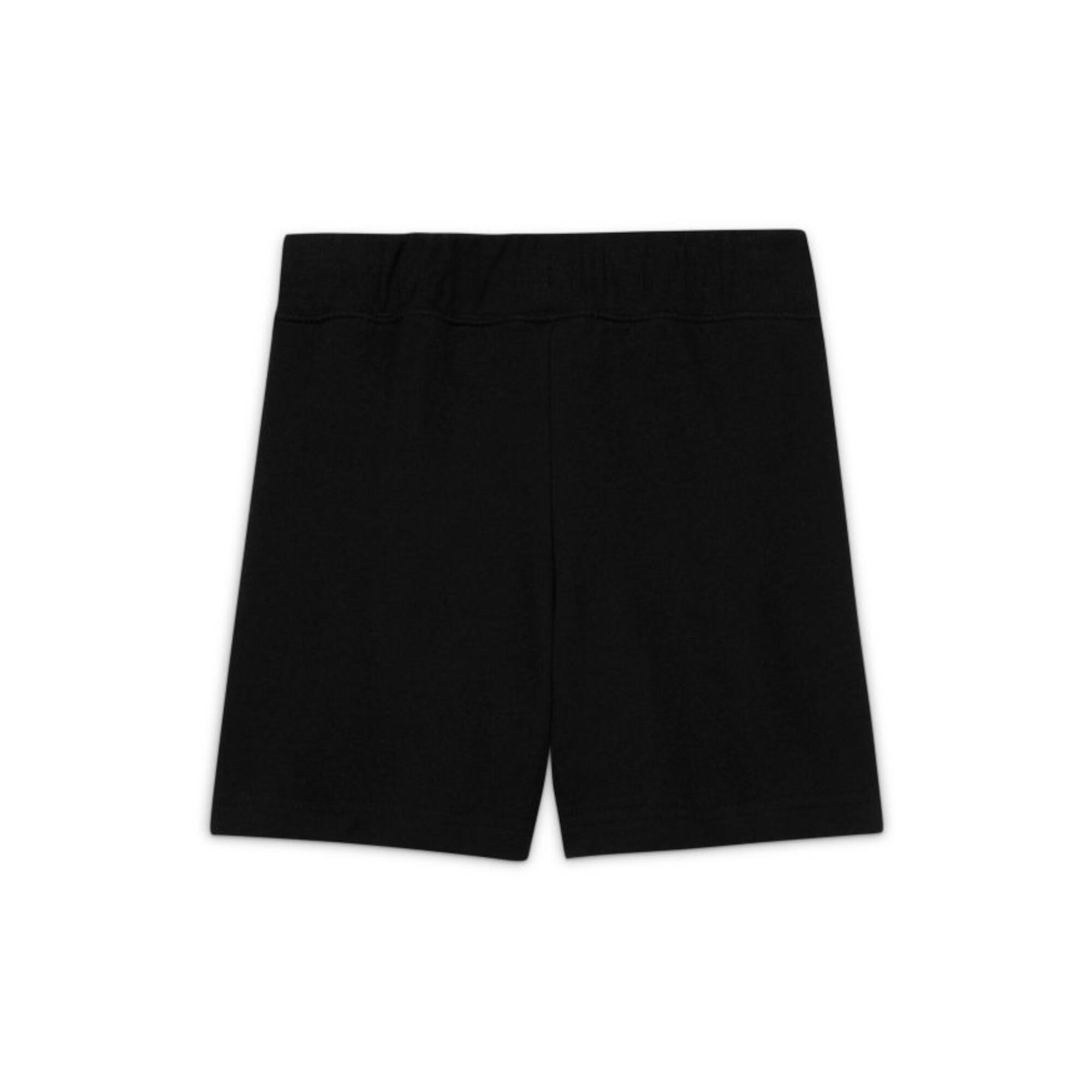 Shorts per bambina Nike Club neri. 2/2