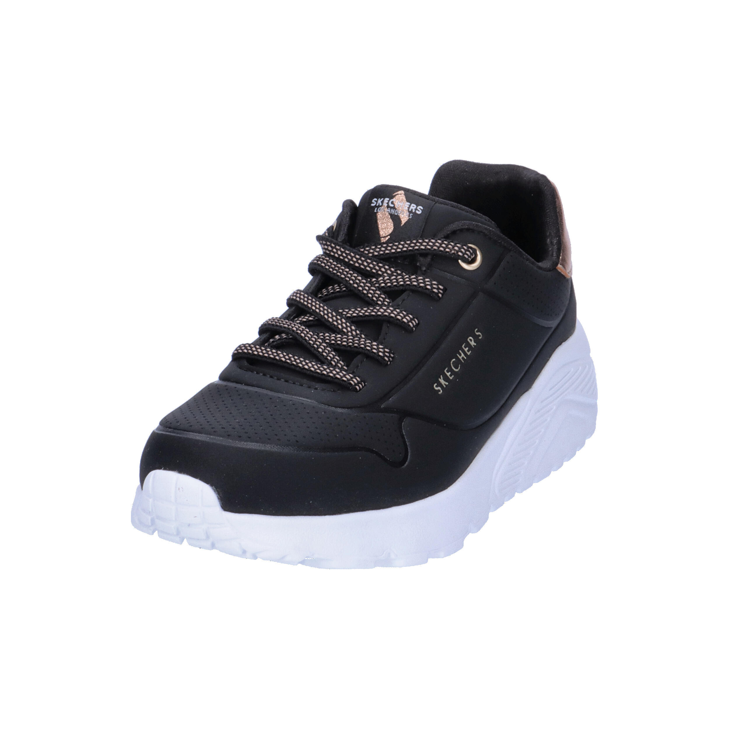 Buty SKECHERS UNO LITE-METALLIC MO Czarny 9/10