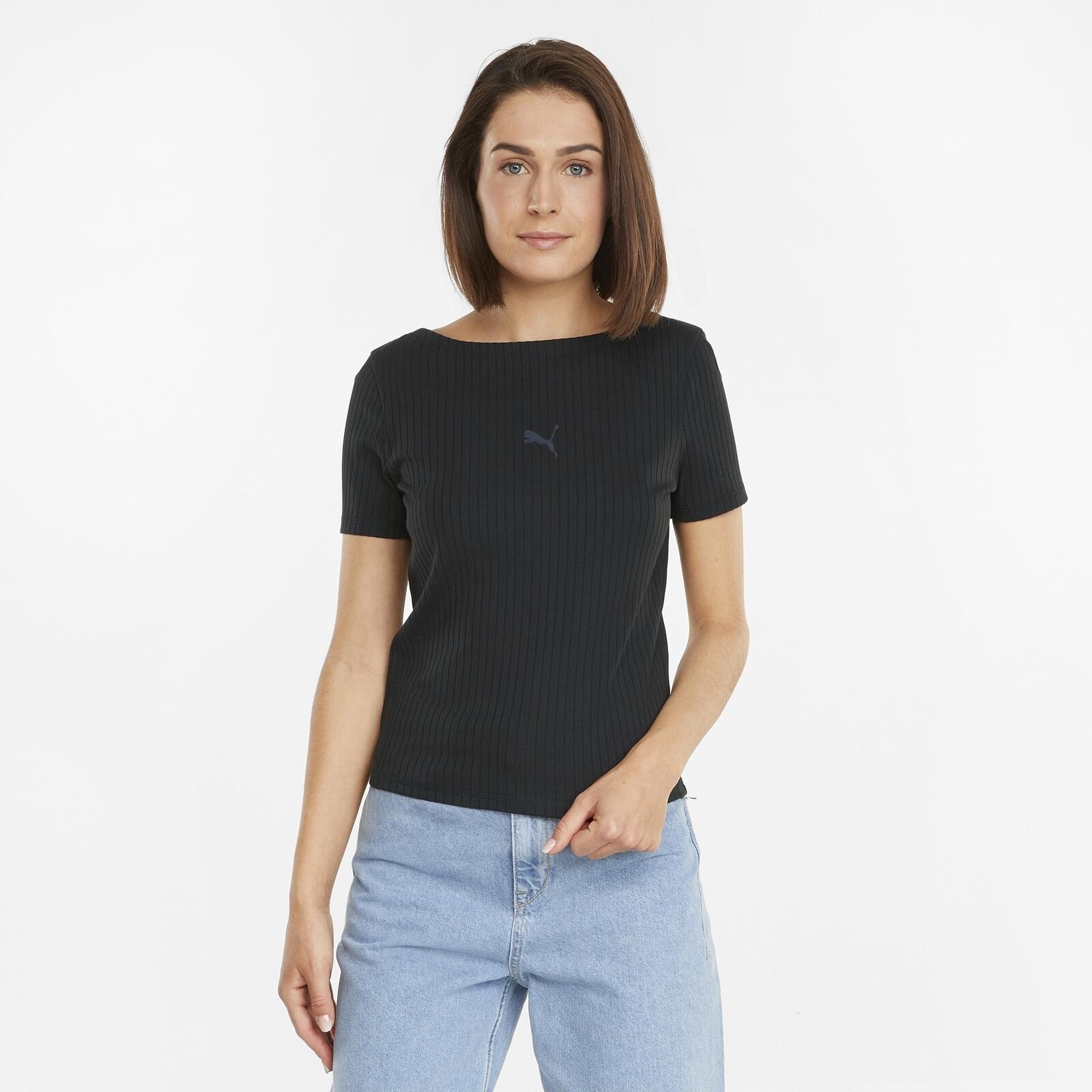 T-shirt Puma Essentials, Noir, Femmes 3/5