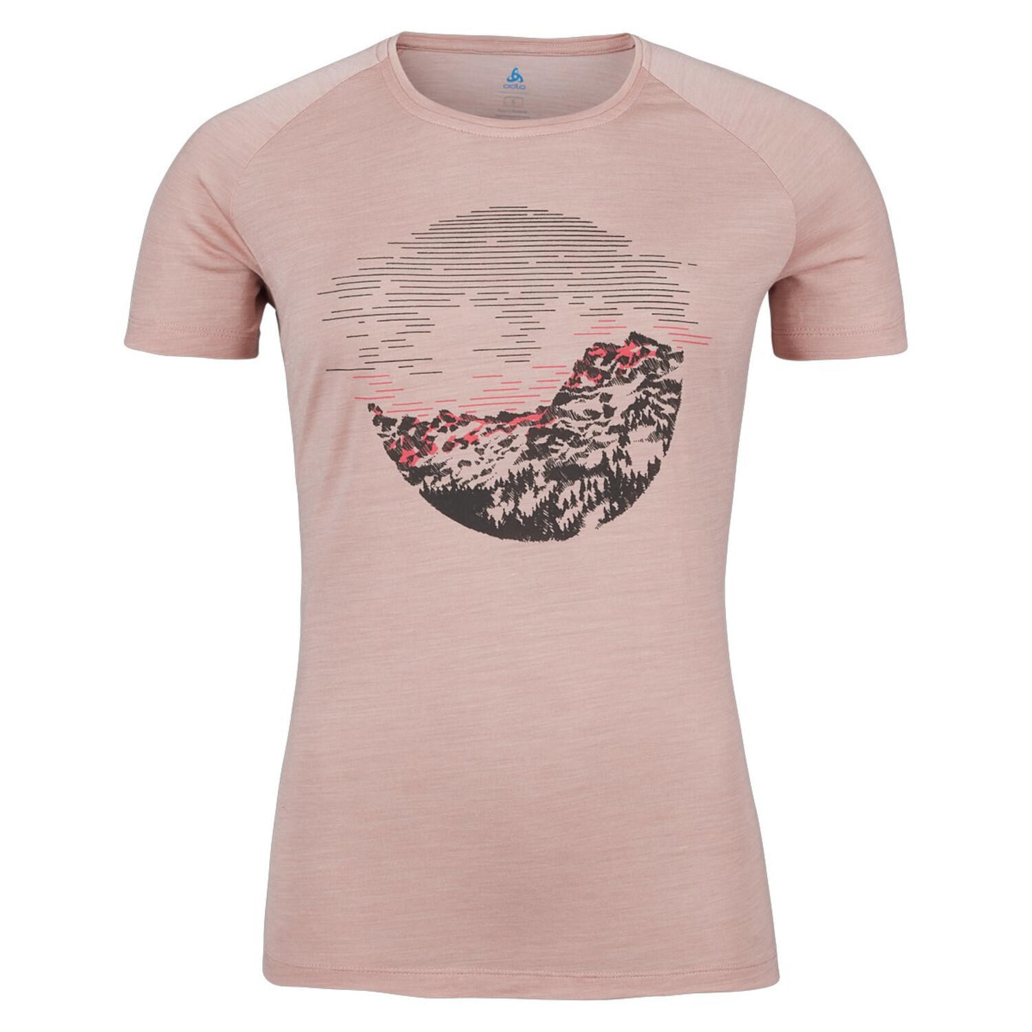 ODLO Damen T-Shirt ASCENT PW 130 SUNRISE 3/3