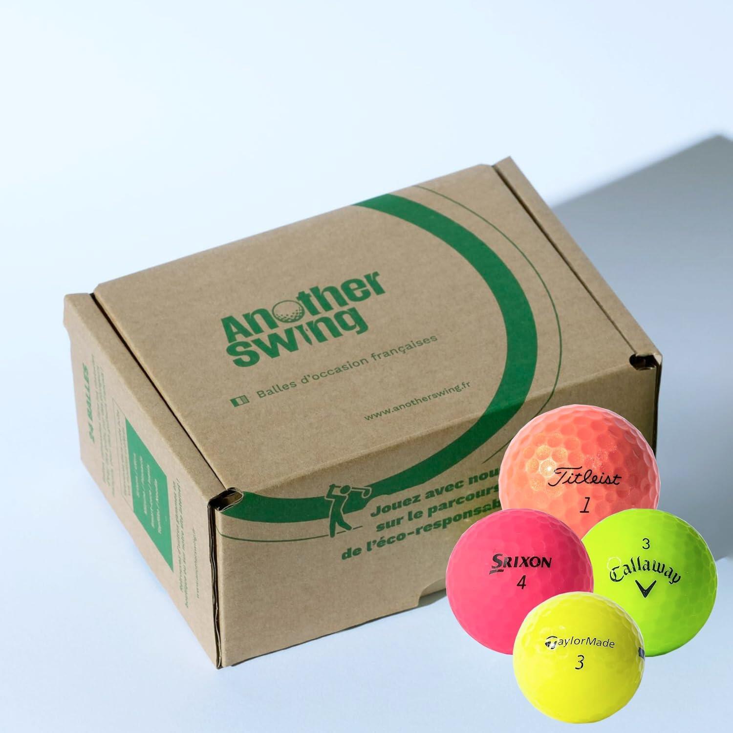 Srixon - 24 Balles De Golf D'Occasion Multi Marques Mix Couleurs - Confirmés Aaaa - Balle De Golf - Taille Unique - Decathlon