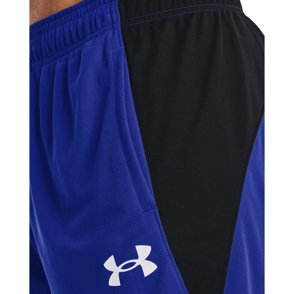Pantalones Cortos Deportivos para Hombre Under Armour Baseline Azul 4/5