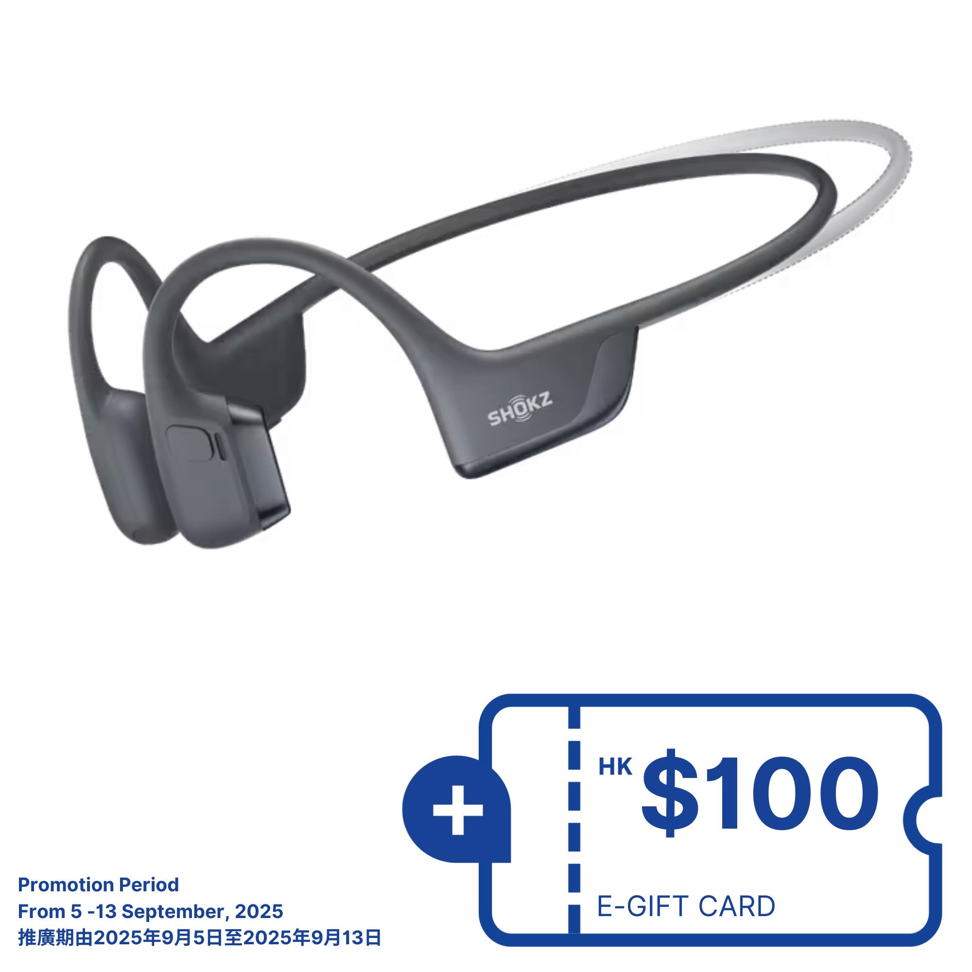 Aftershokz Bone Conduction Headphones For Running Shokz Openrun 