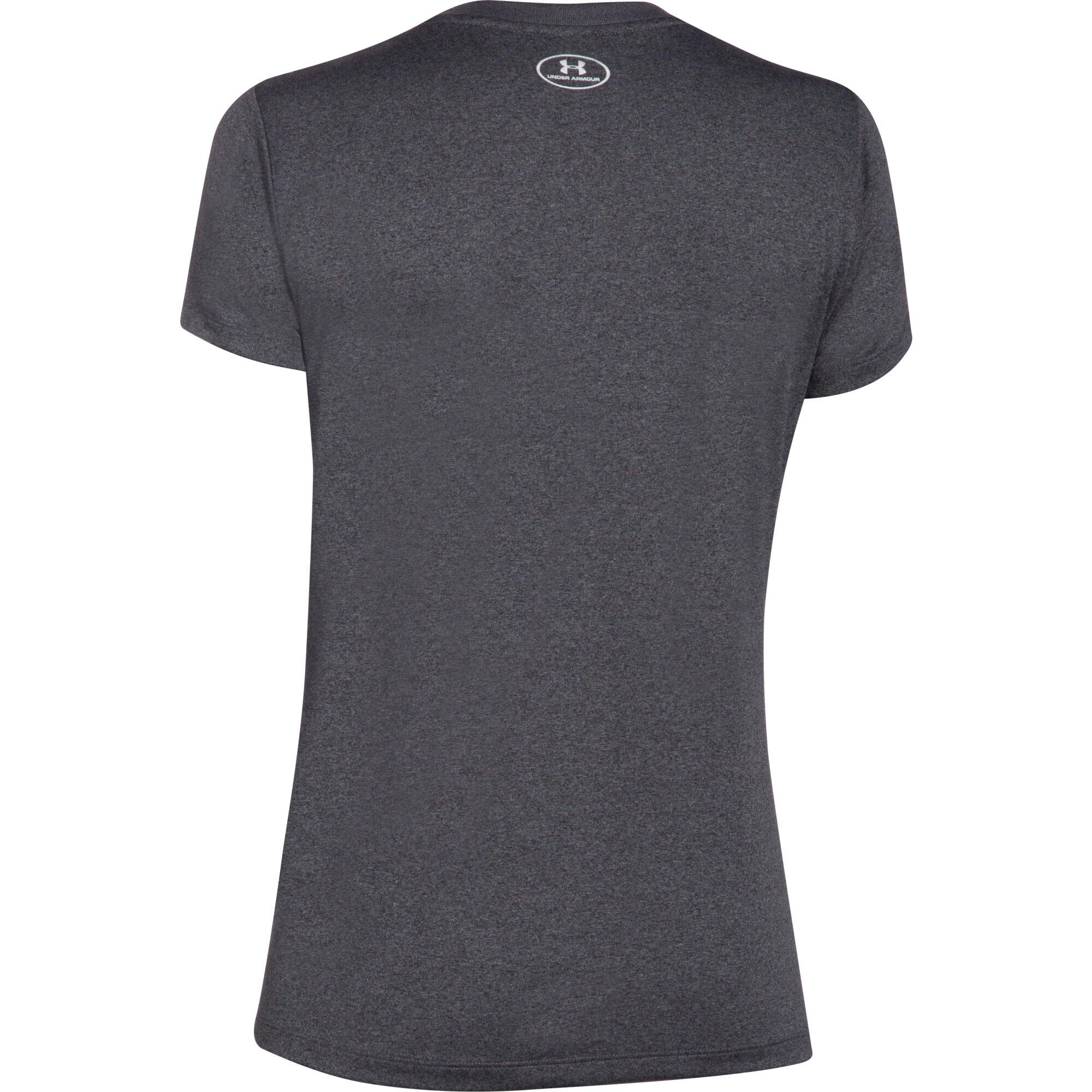 T-shirt à manches courtes femme Under Armour Tech SSV Gris 2/7