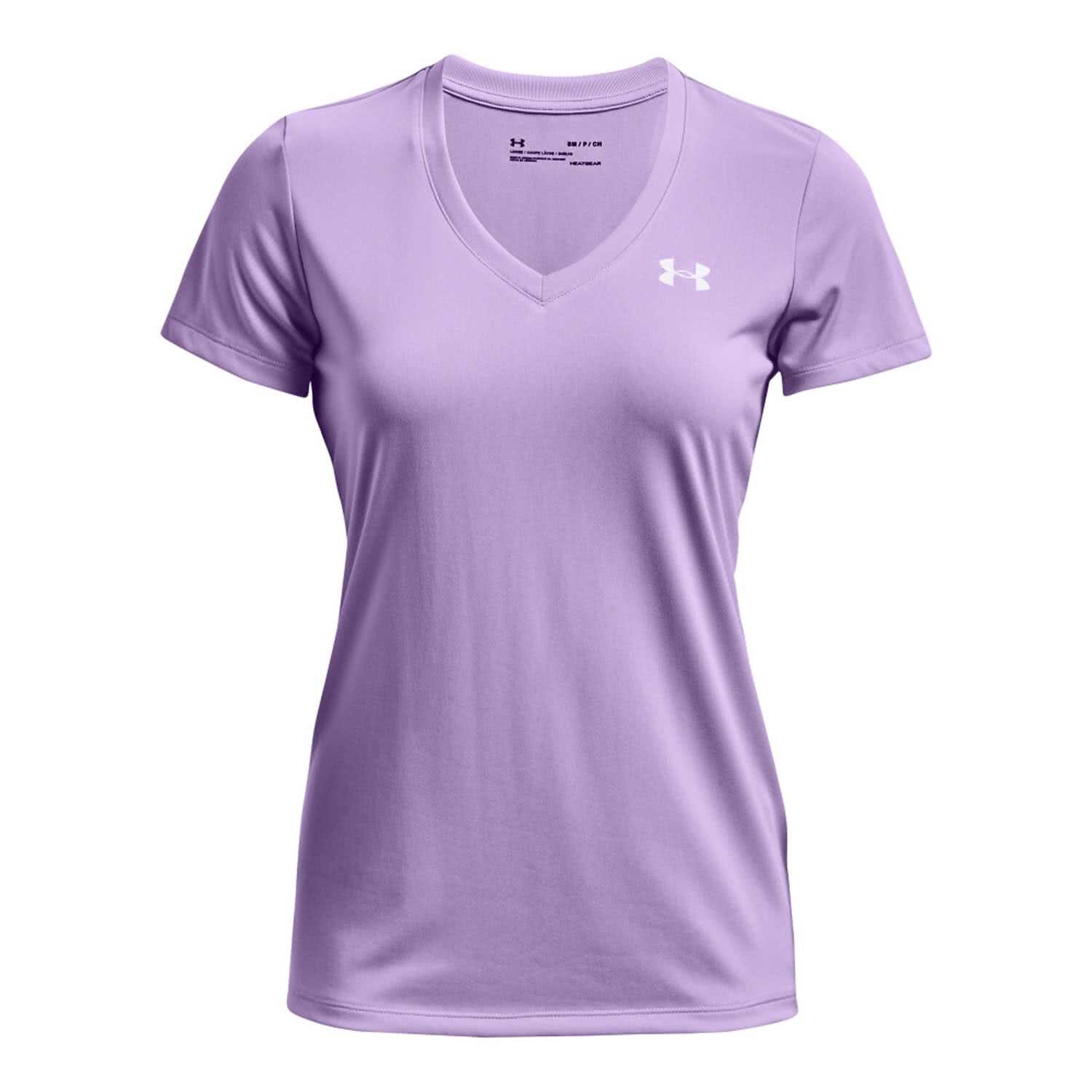 T-shirt à manches courtes femme Under Armour Tech SSV Gris 1/7