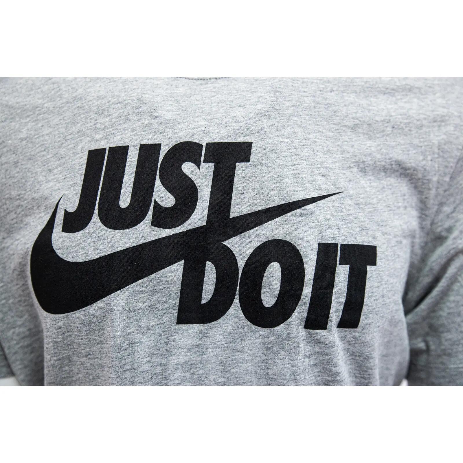 T-shirt Nike Just Do It, Gris, Hommes 5/5