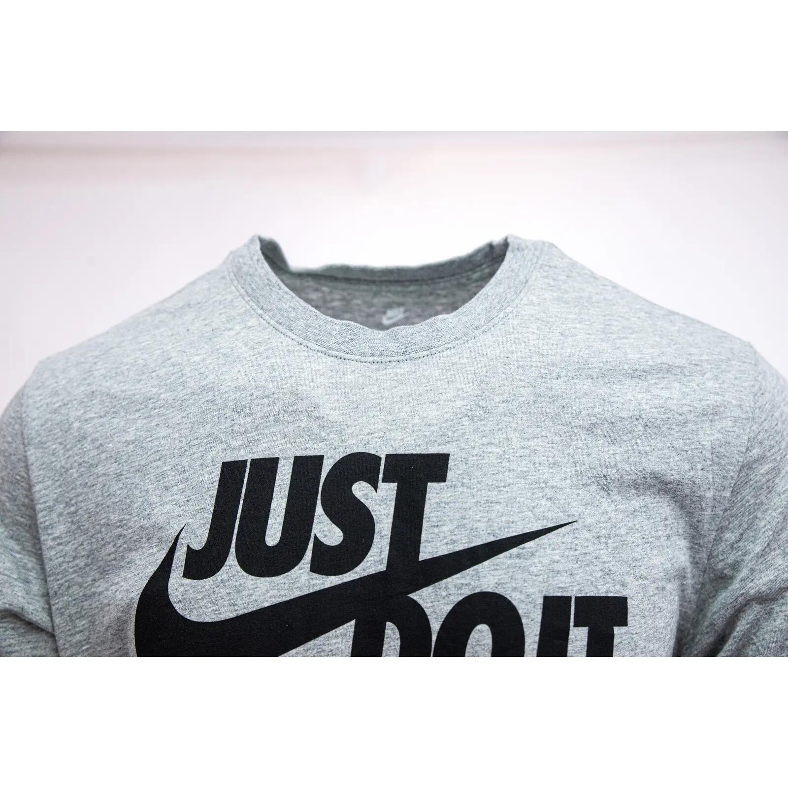 T-shirt Nike Just Do It, Gris, Hommes 4/5