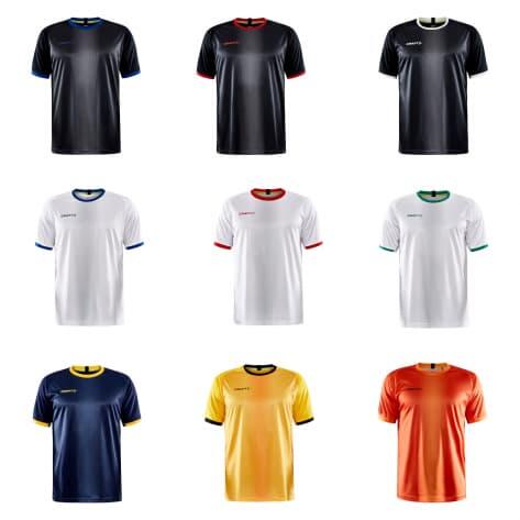 Craft Progress 2.0 Maillot Manches Courtes Hommes - Blanc / Bright Red