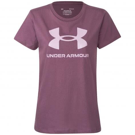 Under Armour - T-shirt Femme Under Armour Sportstyle Graphic - T-shirt Manches Courtes - Blanc|noir - Decathlon