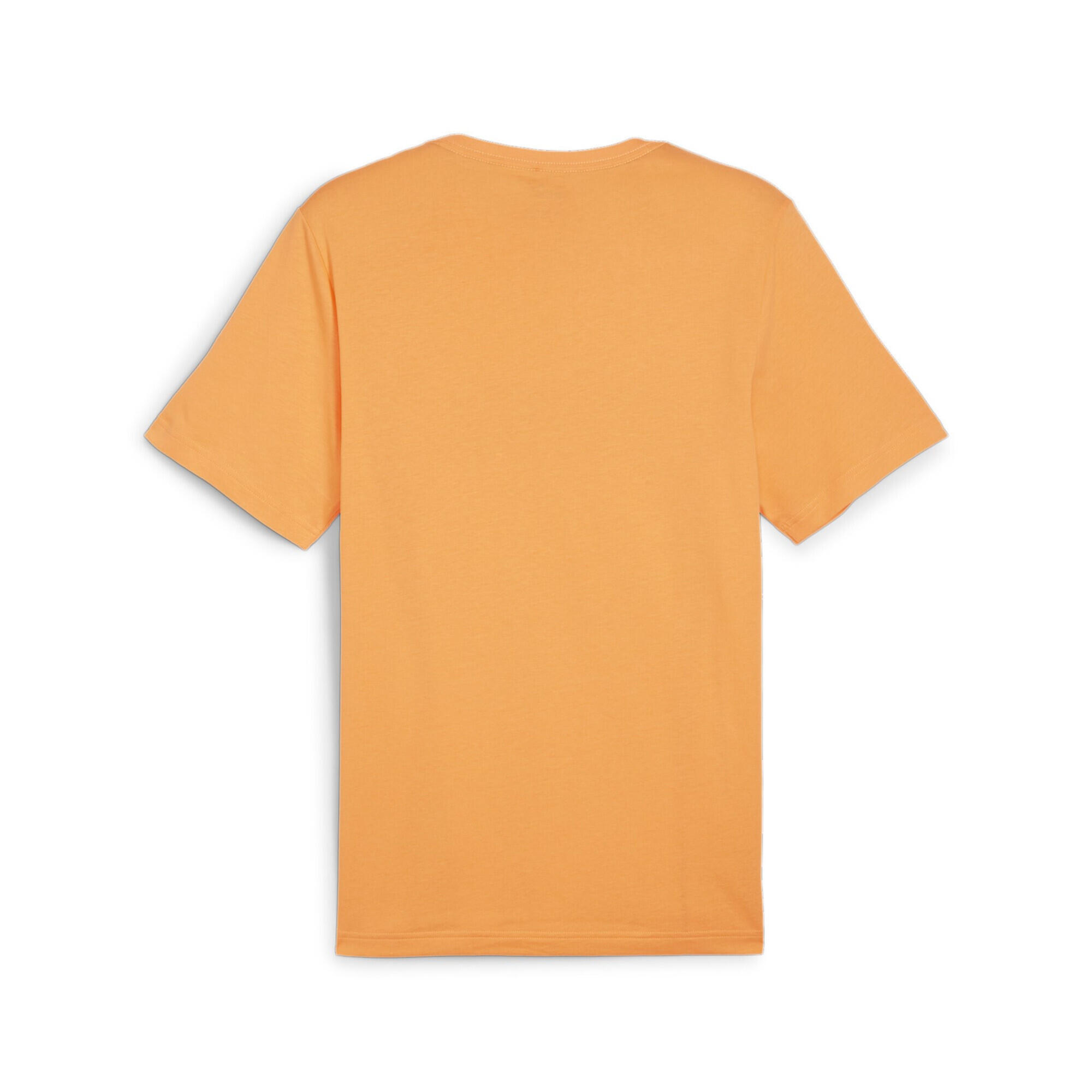 Camiseta Hombre Puma Ess+ 2 Col Logo Naranja 2/3