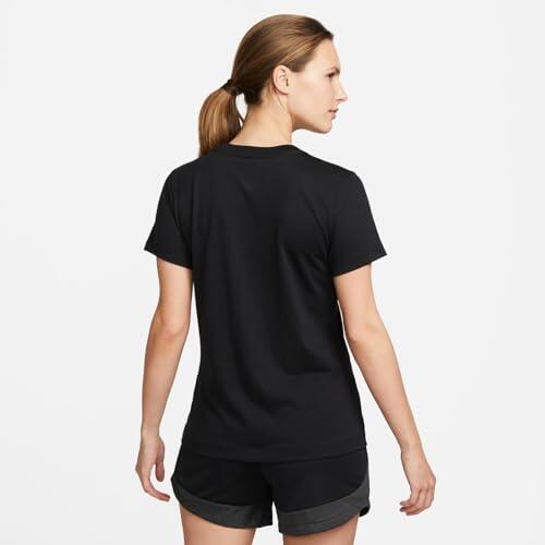 T-shirt Vrouw Nike Park 20 Swoosh Zwart 6/6