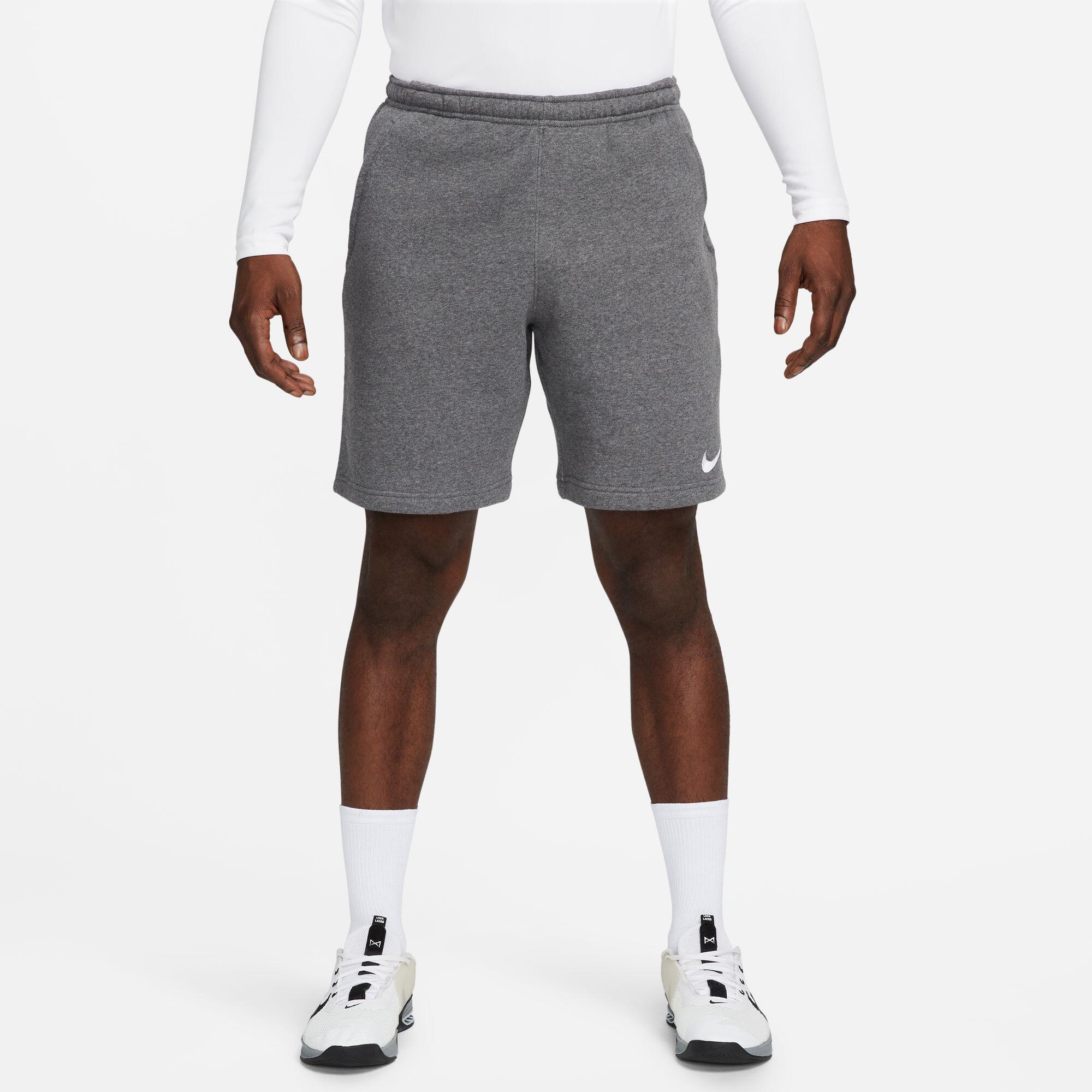 Nike - Shorts Nike Park 20 Fleece, Gris, Hommes - Short - Blanc|gris - S - Decathlon