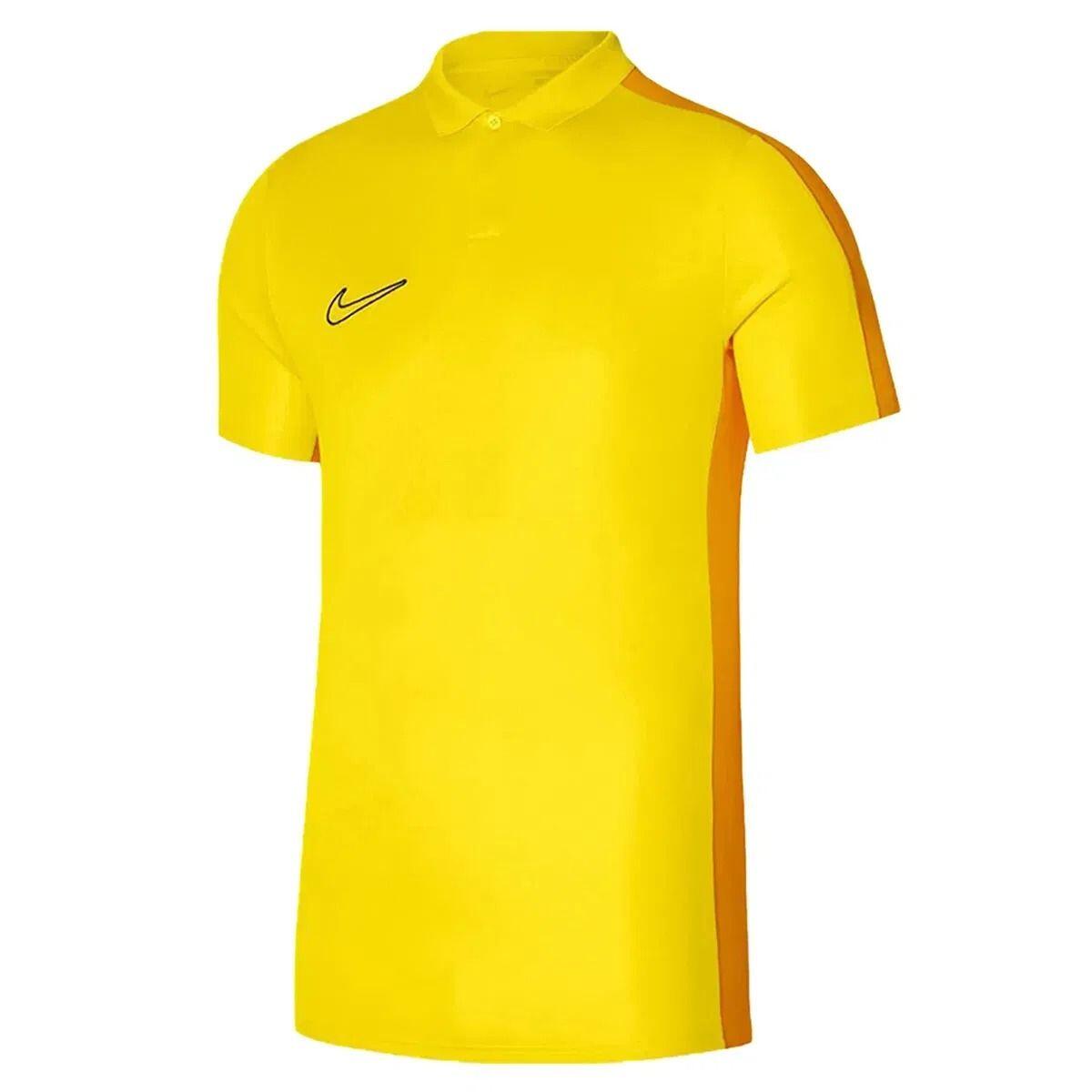 Polo tecnica uomo nike giallo 4/4