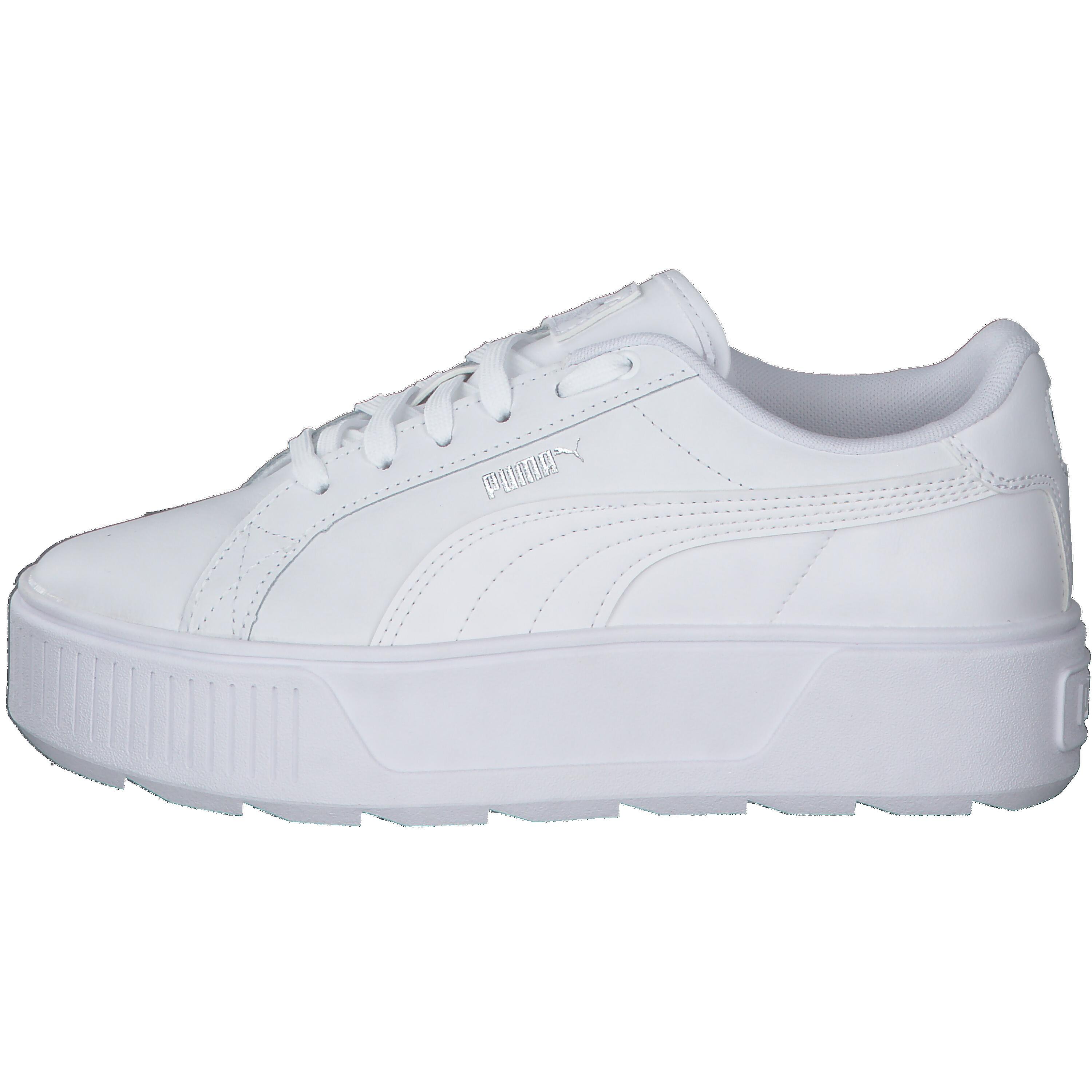 "Karmen" Sneaker für , Leder Damen Weiß 10/15