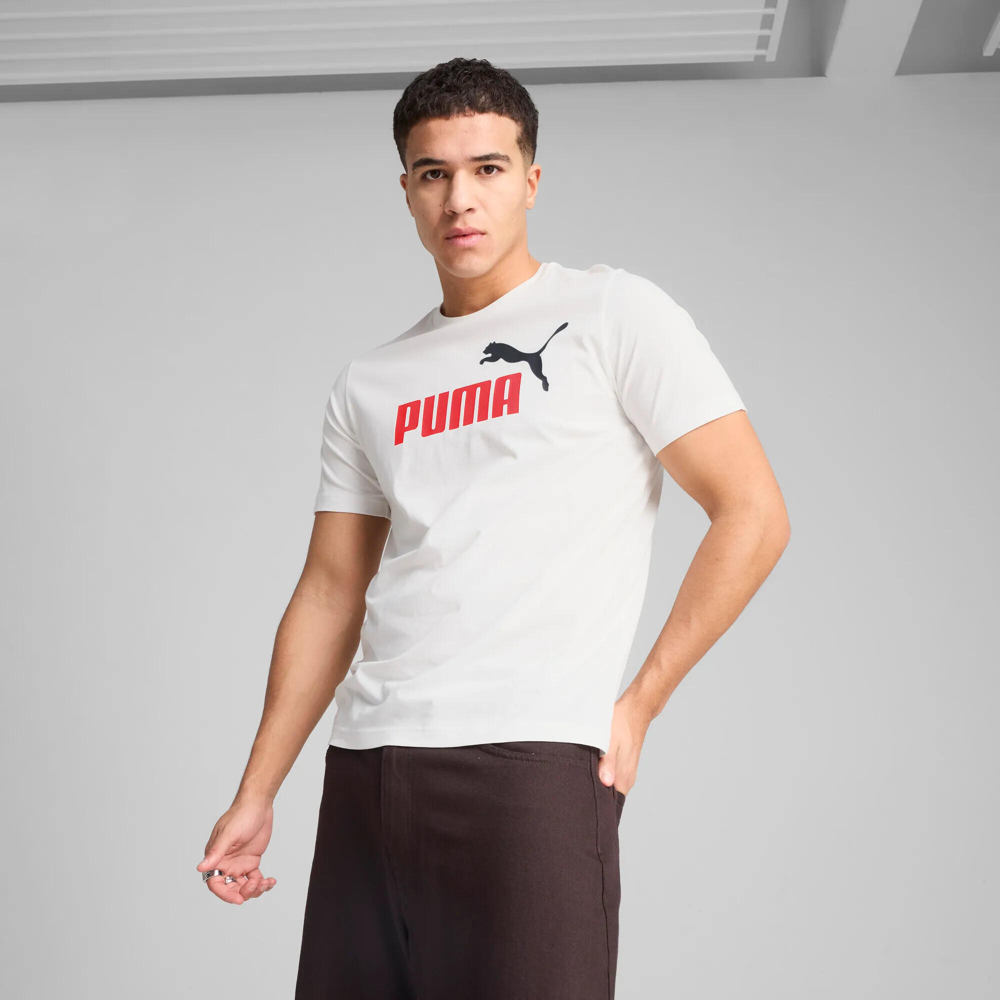Puma Herren T-Shirt ESS 2 COLOR No. 1 Logo Tee 684708 7/9