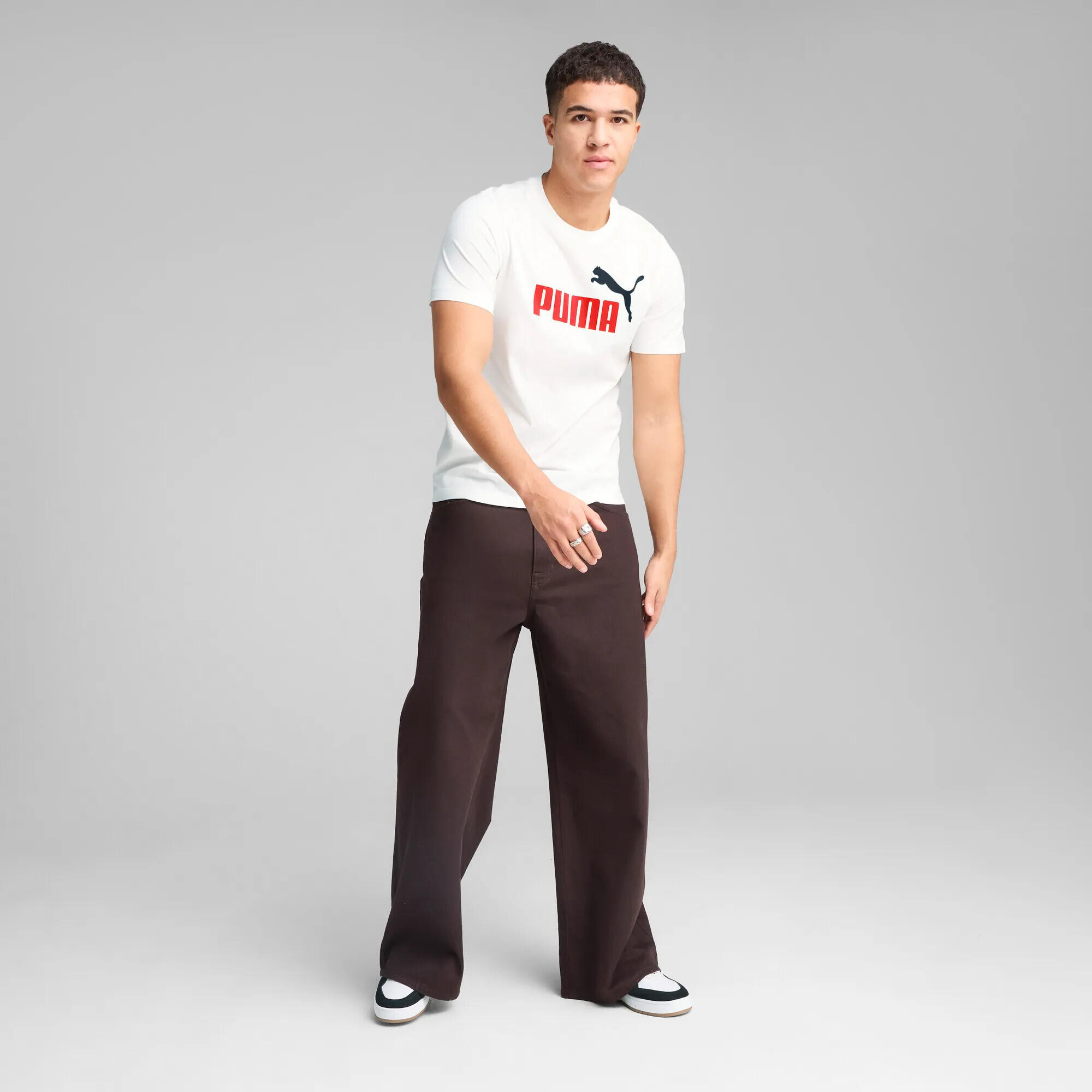 Puma Herren T-Shirt ESS 2 COLOR No. 1 Logo Tee 684708 4/9