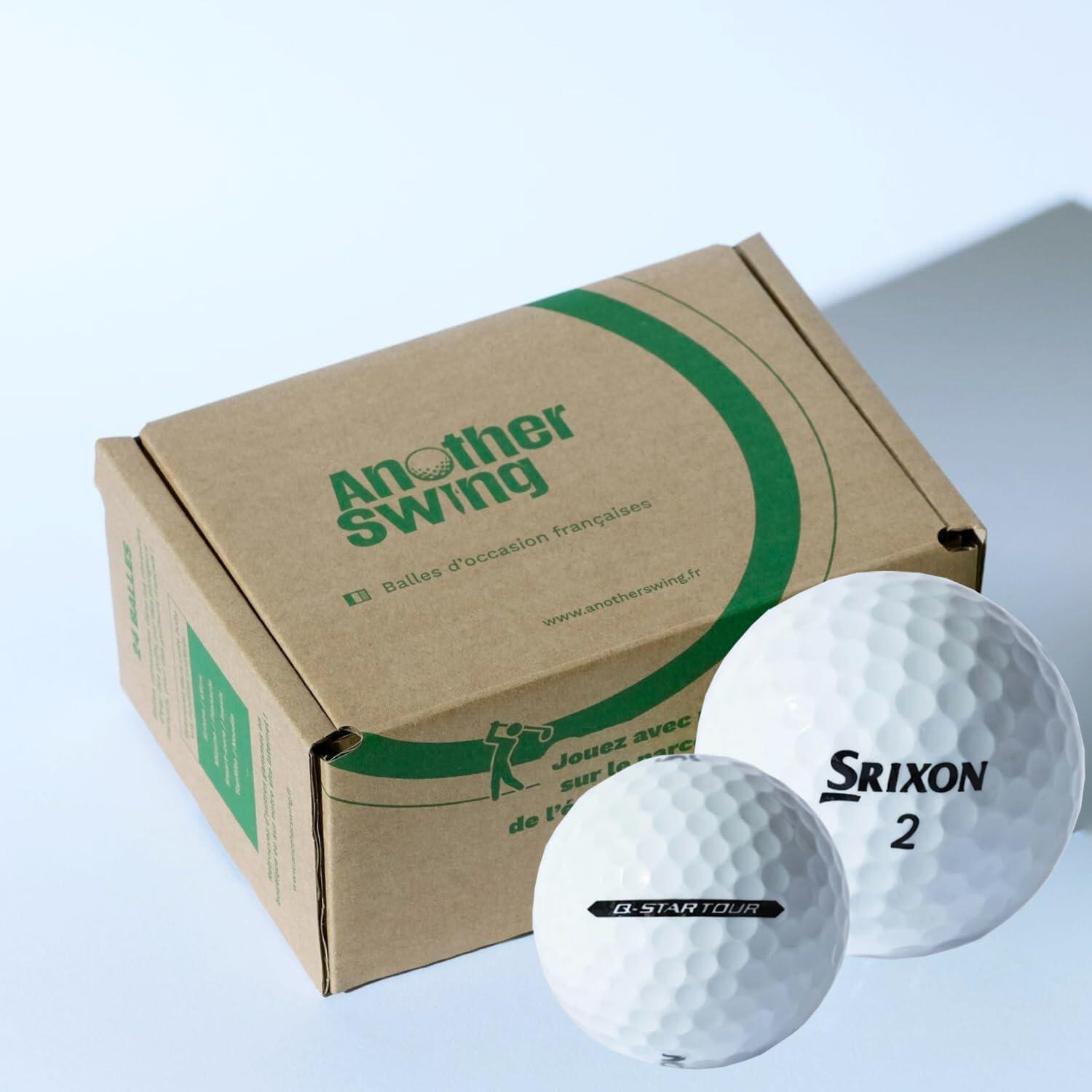 SRIXON 24 Balles de Golf d'Occasion Srixon Qstar Tour AAA - Débutants et Confirmés