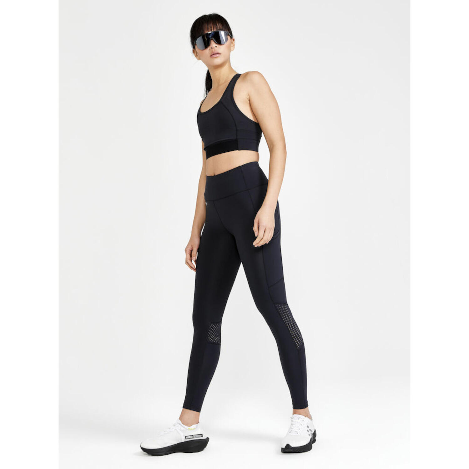 Meia-calça feminina Craft ADV Essence preta 4/5