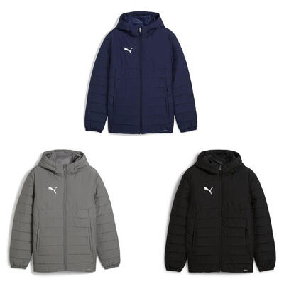 Hooded jacket puma team additions