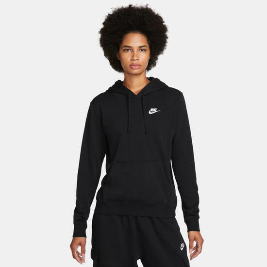 Bluza z Kapturem Club Fleece Rozmiar L Czarny - DQ5793-010