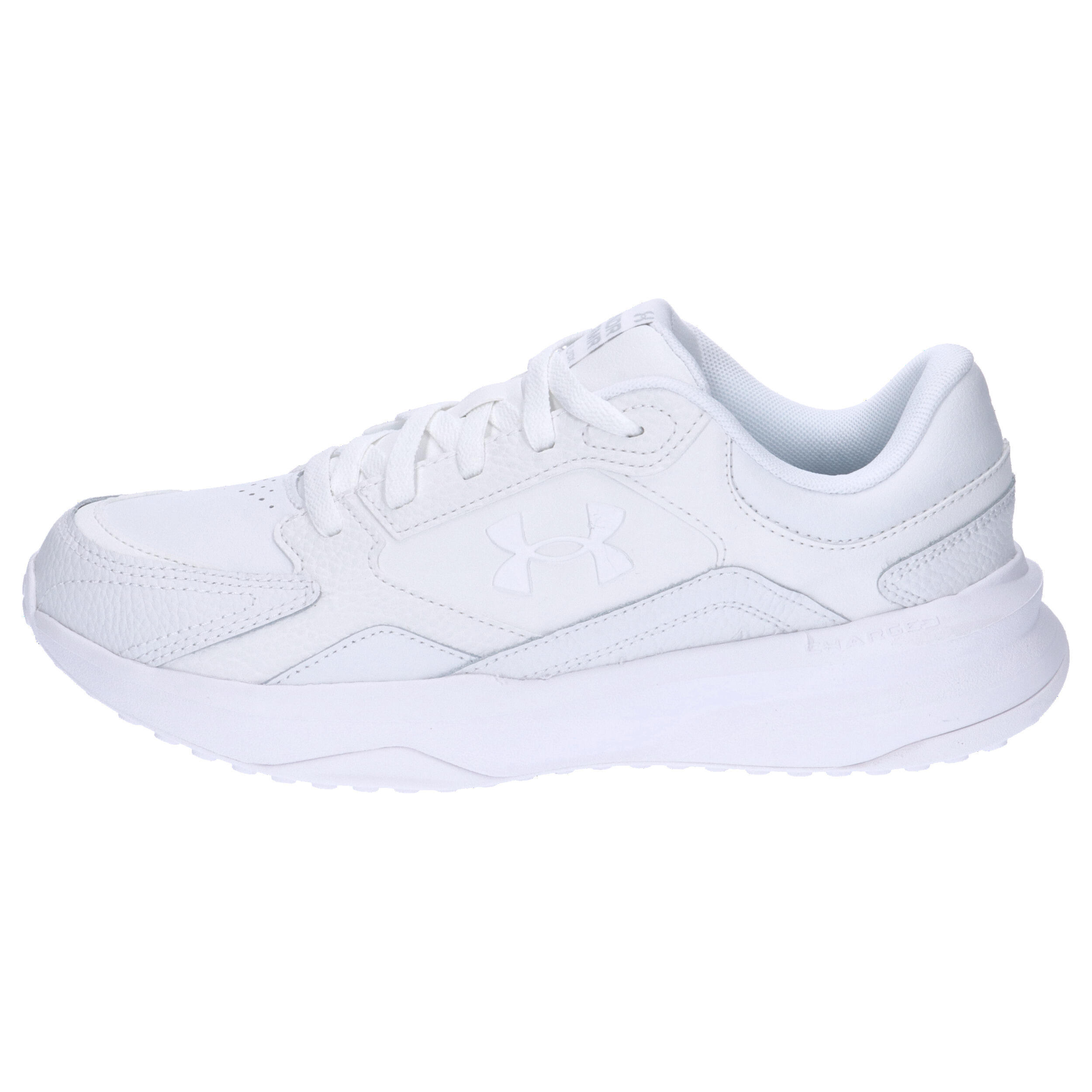 Under Armour Herren Edge LTHR Sneaker 3028375 100 White 2/7