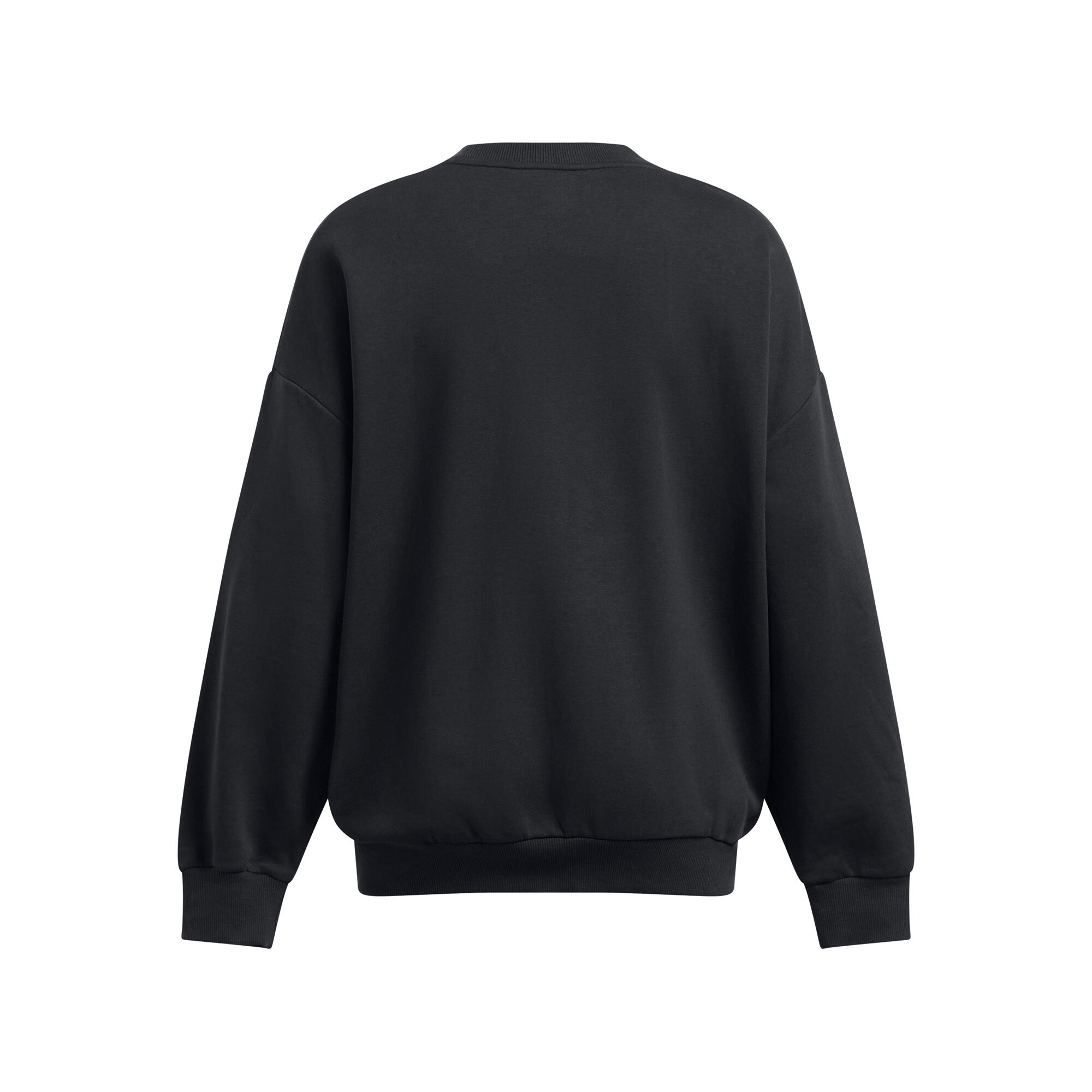 Oversized ronde hals sweatshirt voor dames Under Armour Icon Fleece 2/5