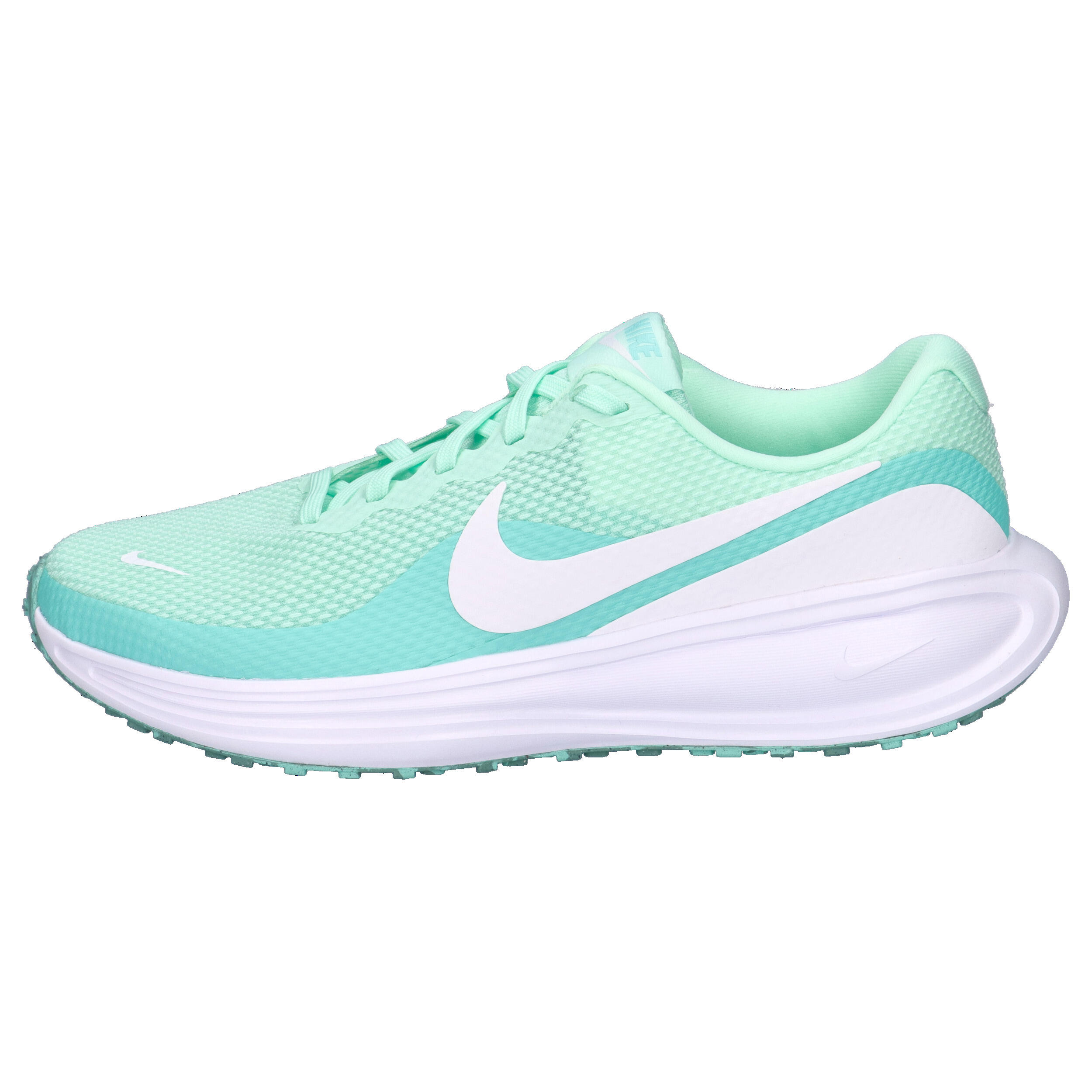 Chaussures de sport pour femme Nike Revolution 8 vertes 2/7