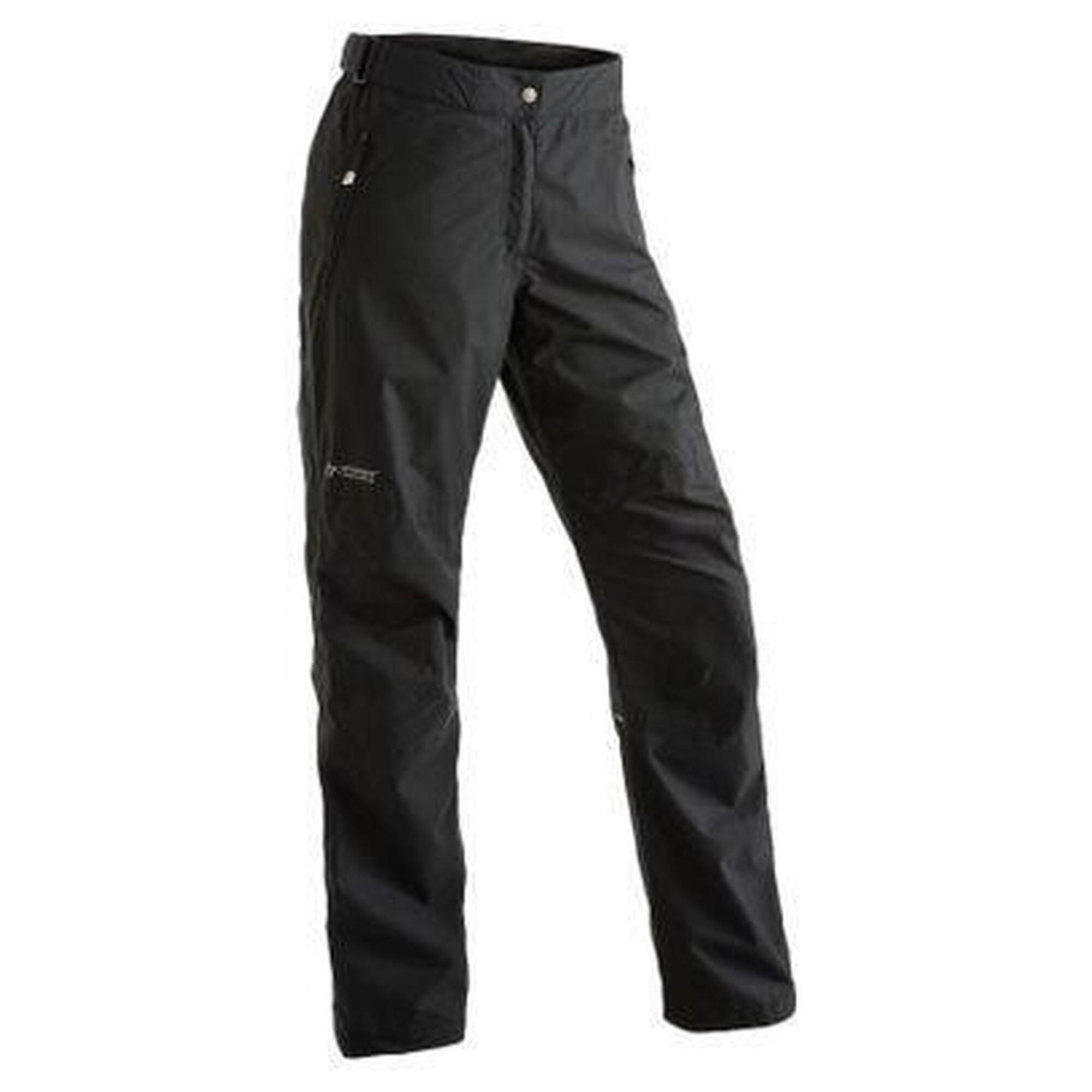 Maier Sports - Pantalon Imperméable Maier Sports Raindrop Court Noir Femme - Pantalons - Gris|noir - Decathlon