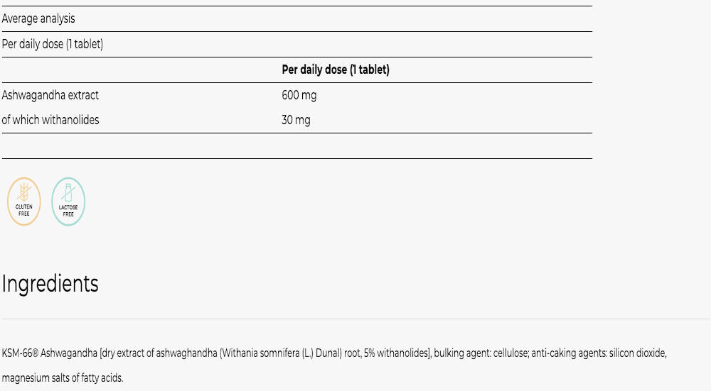 Ashwagandha - Ashwagandha KSM-66® 3/3