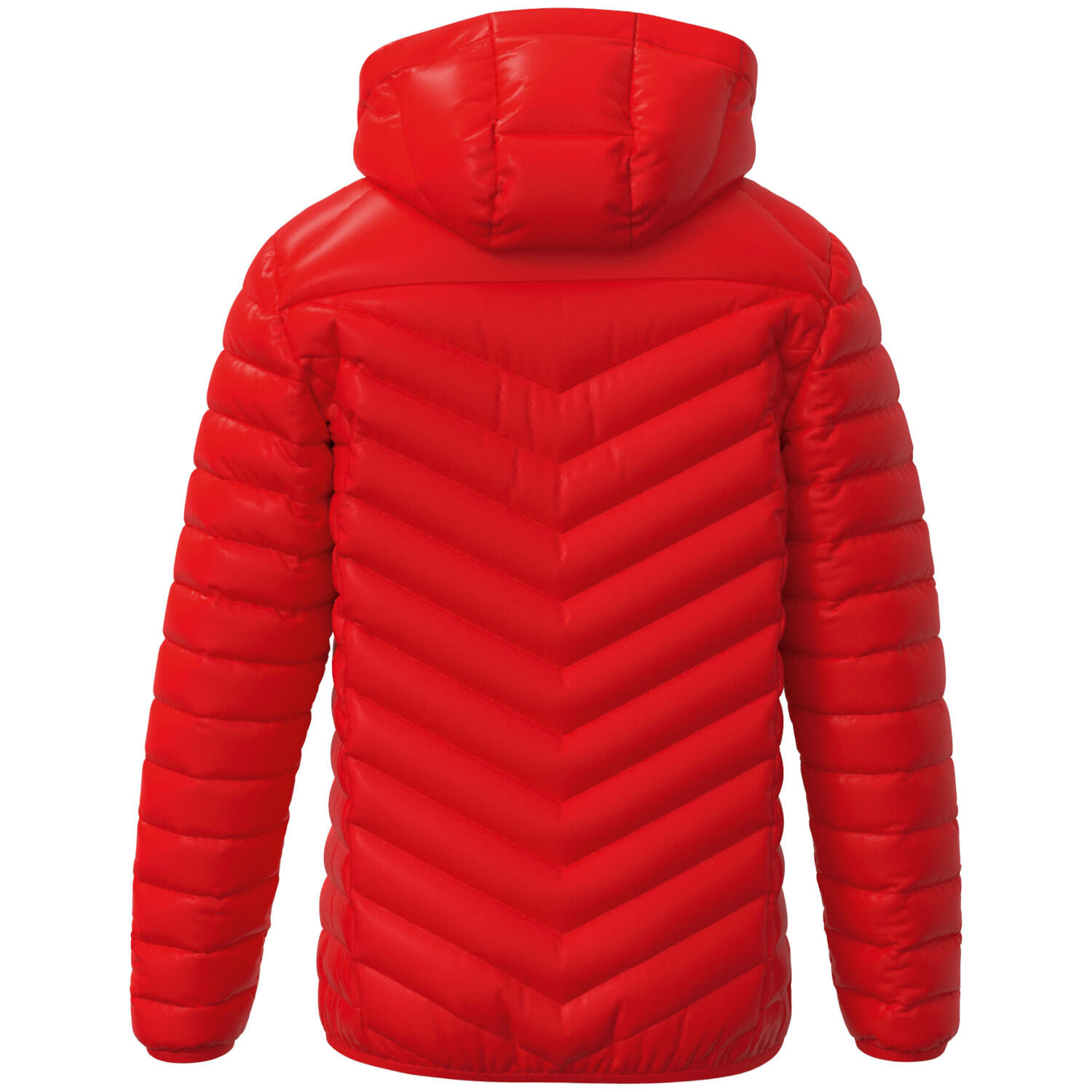 Piumino 565 Rosso Junior con Cappuccio Rimovibile 2/2