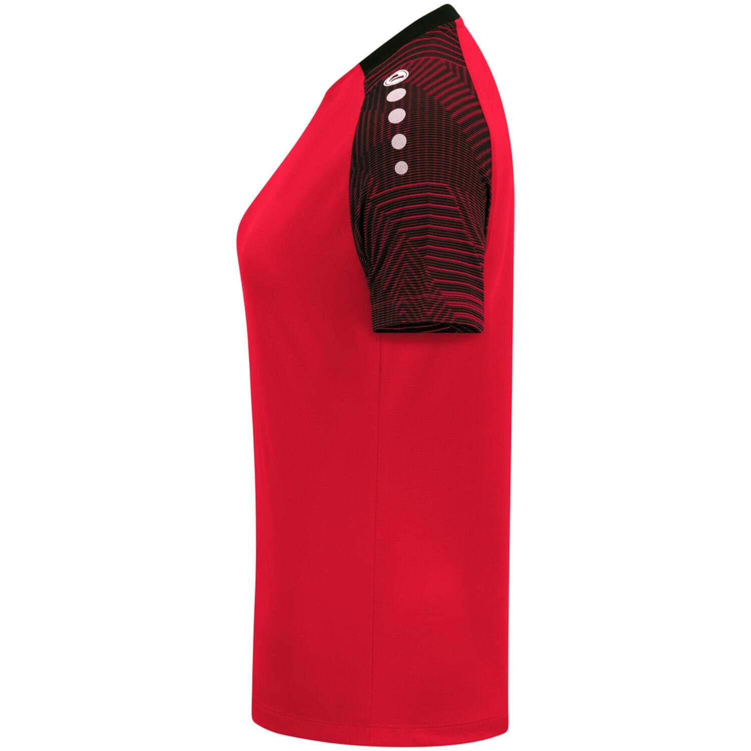 Jako Performance T-shirt dames - Rood / Zwart 3/7