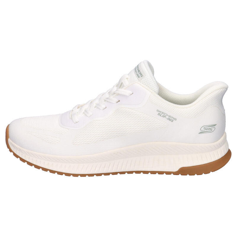 Pantofi sport femei Skechers Bobs Squad 4 - Stapl, Alb