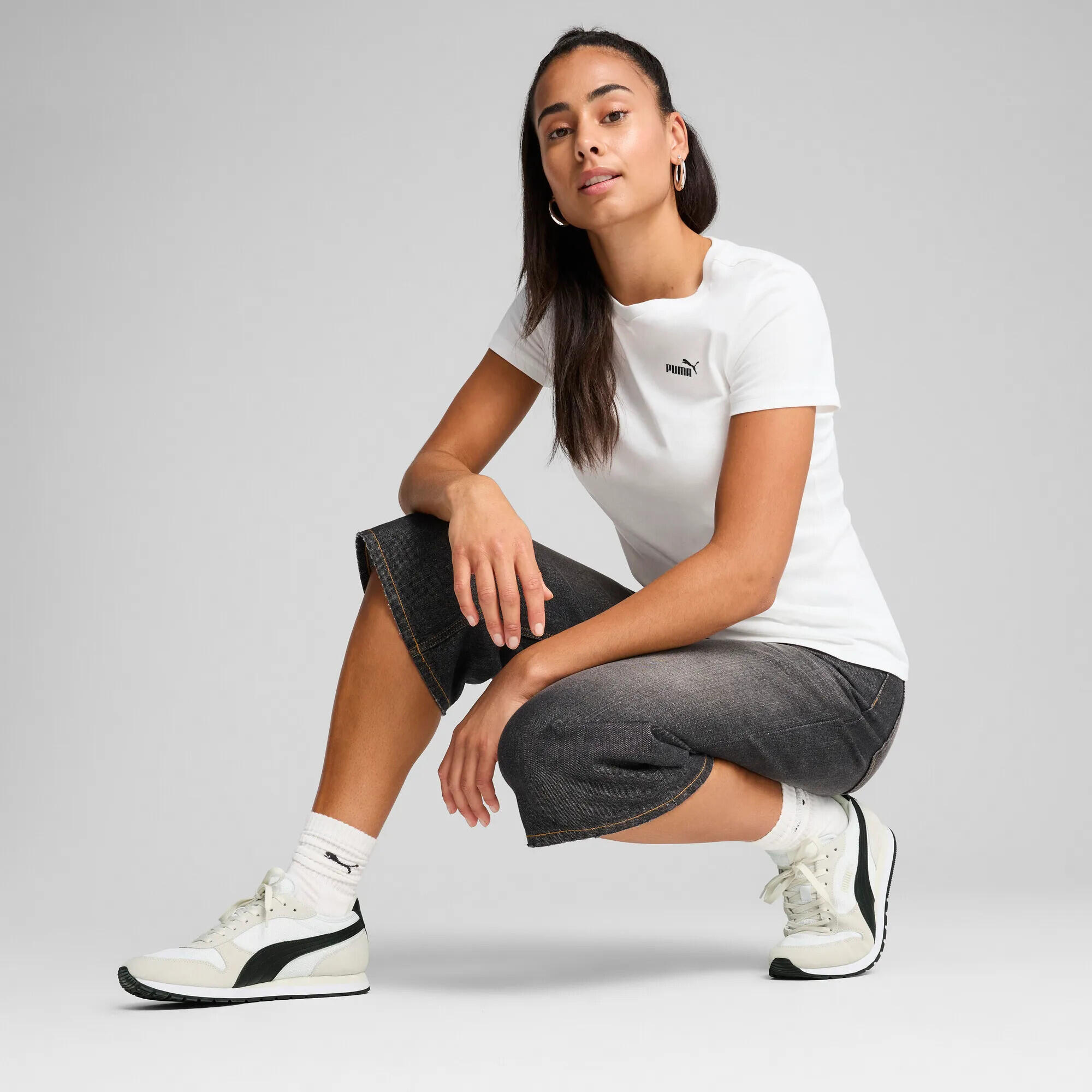 ESS Small No. 1 Logo T-Shirt Damen PUMA 10/10